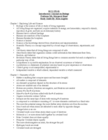 Study Guide #1