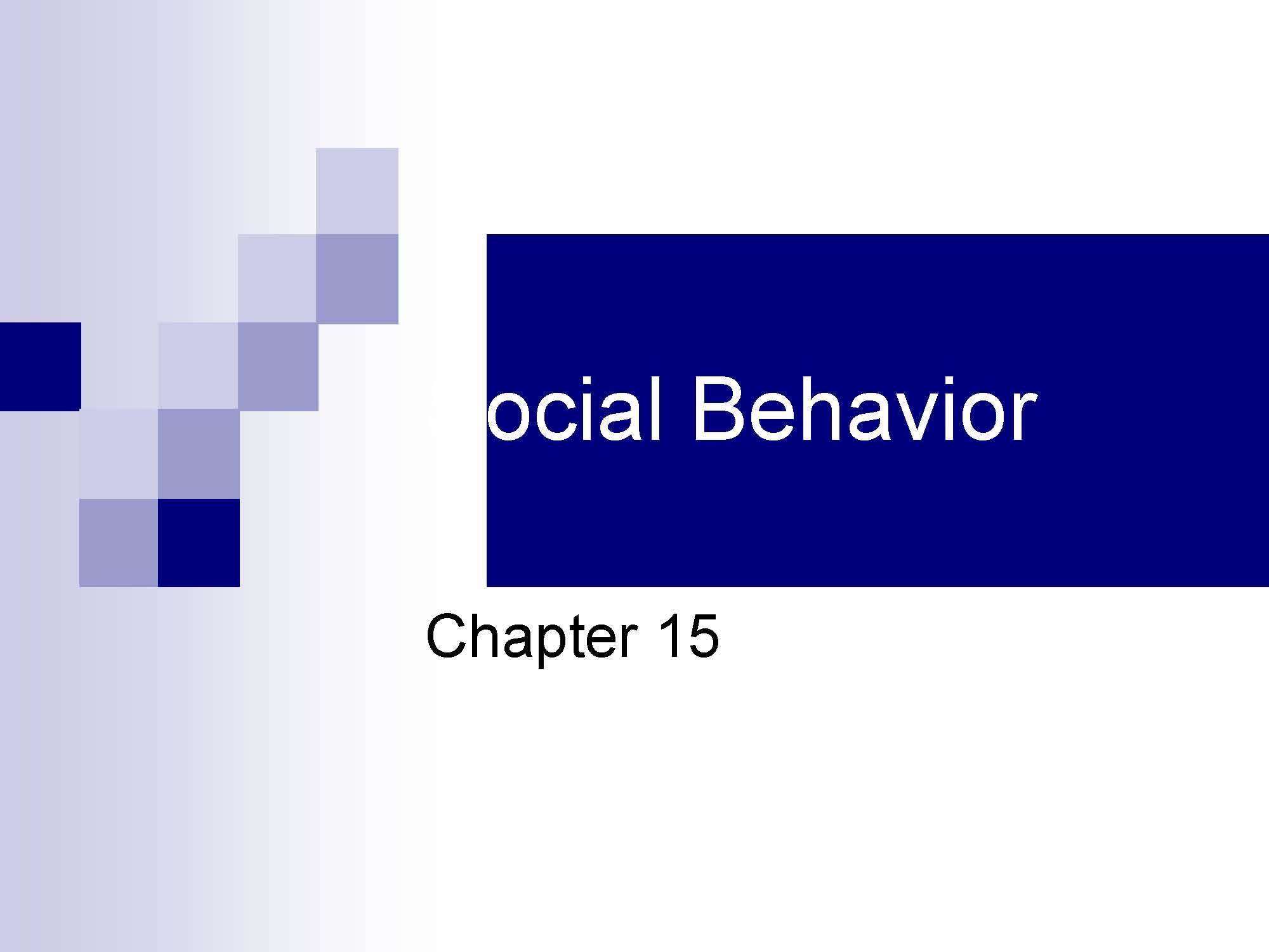 Introduction to Psychology