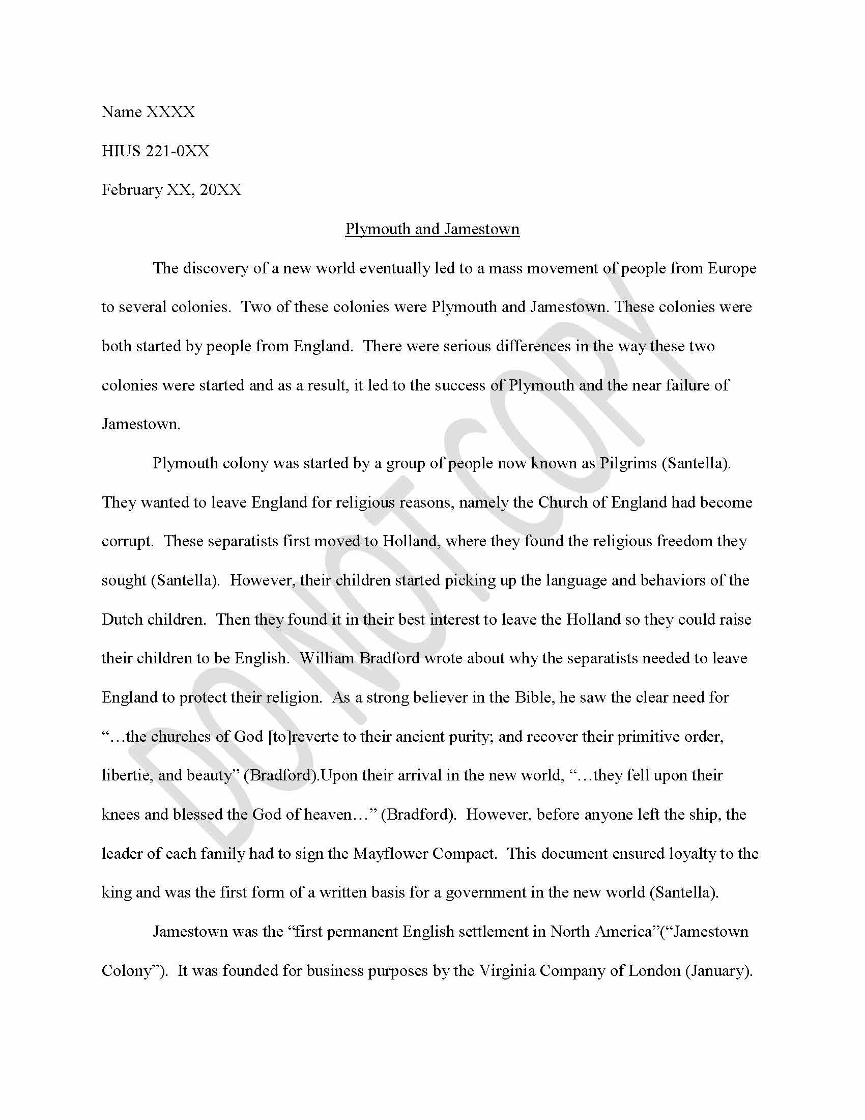 Survey of American History I