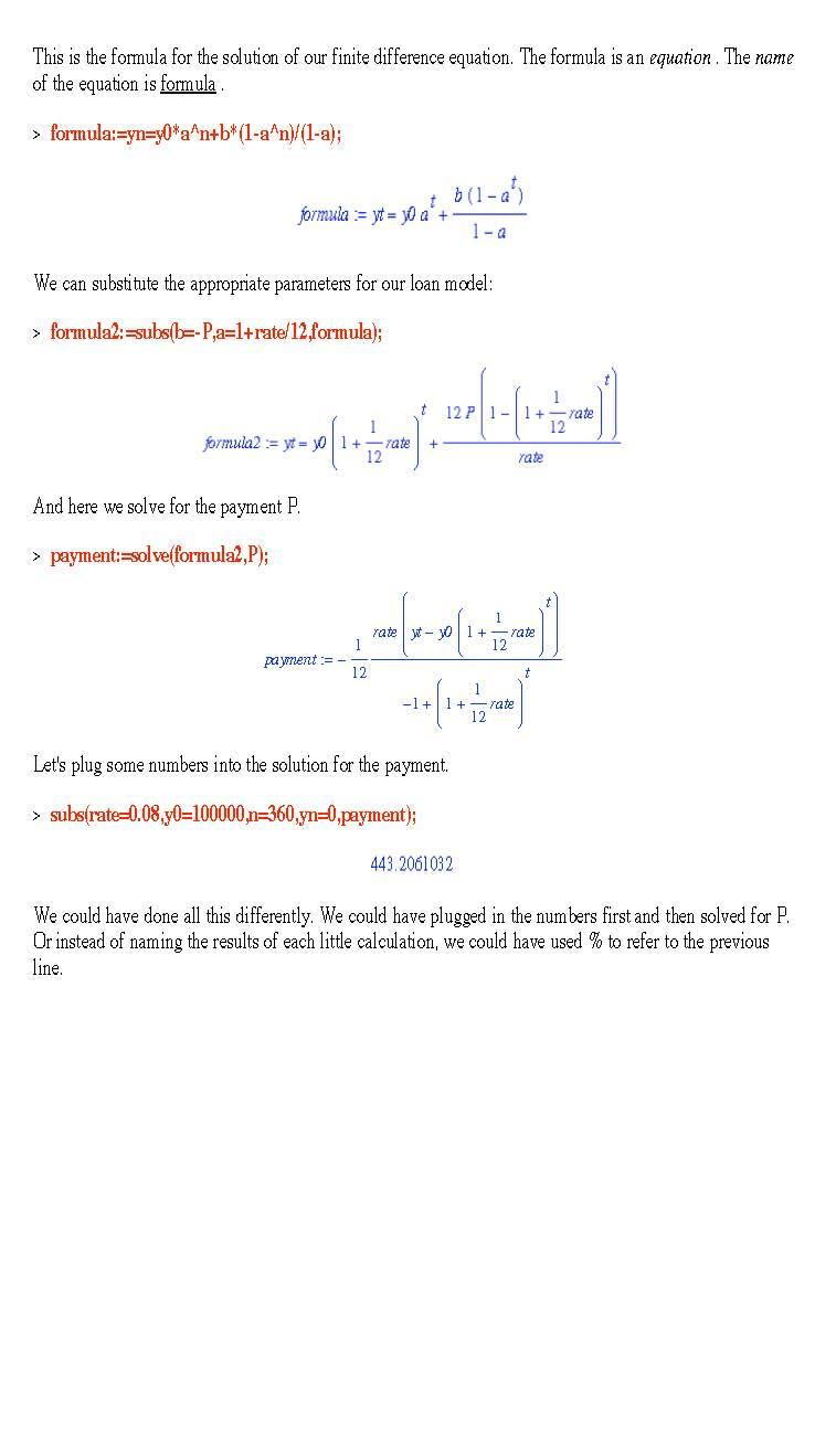 Computational Mathematics for Life and Management Sciences