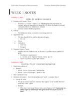 ECON 200A - Week 1