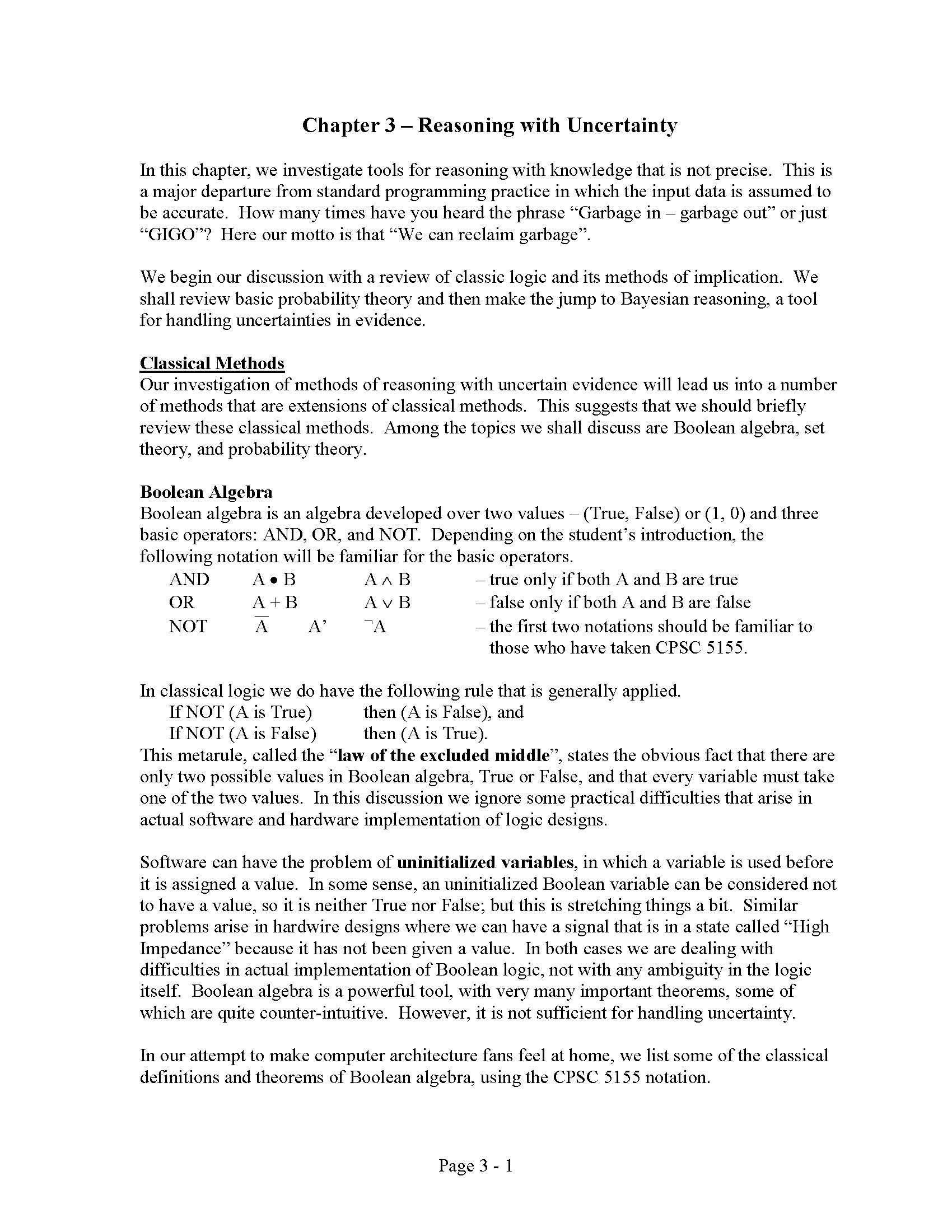 Artificial Intelligence