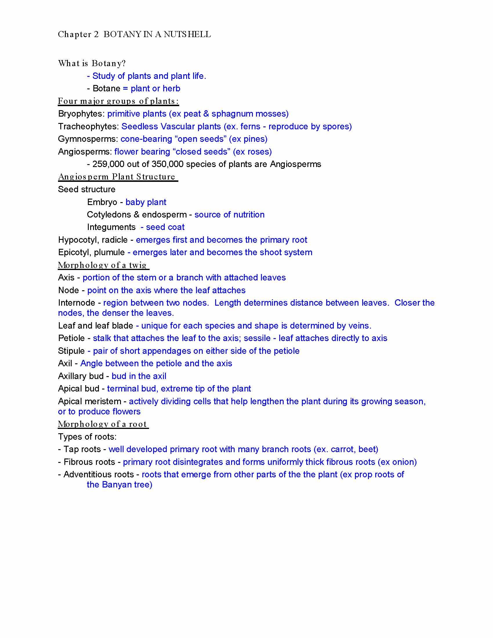 Ethnobotany