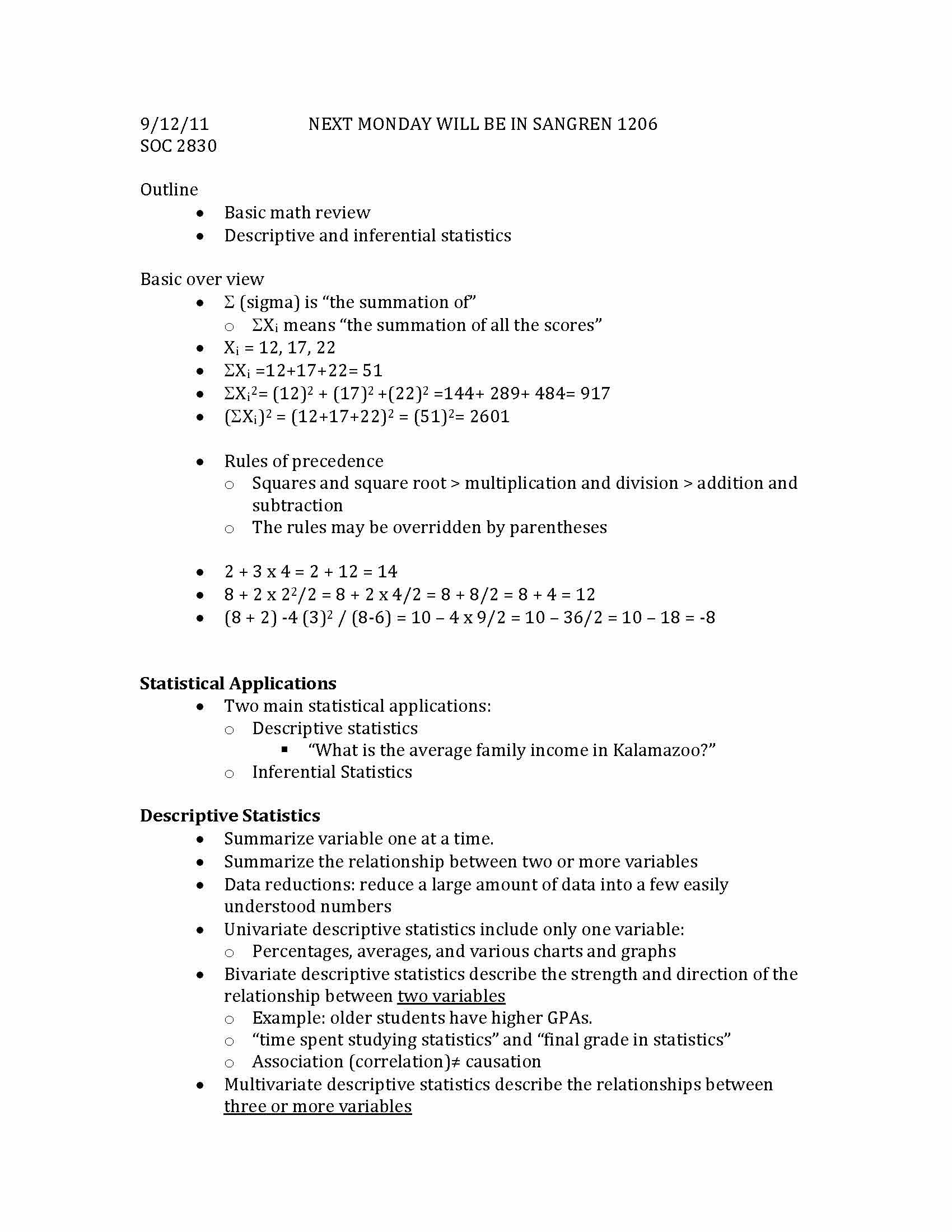 Methods Of Data Analysis