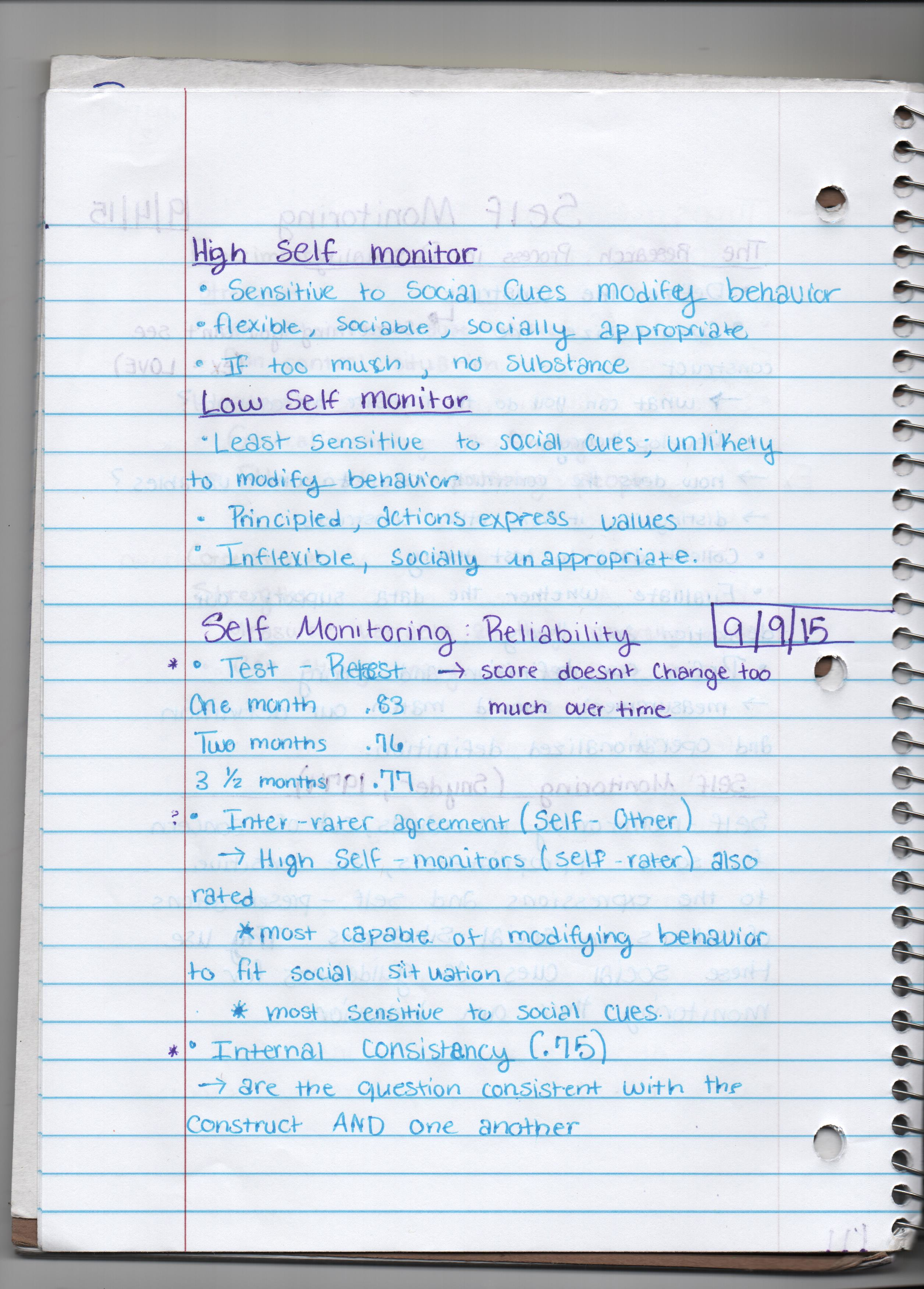 Lecture notes week 3