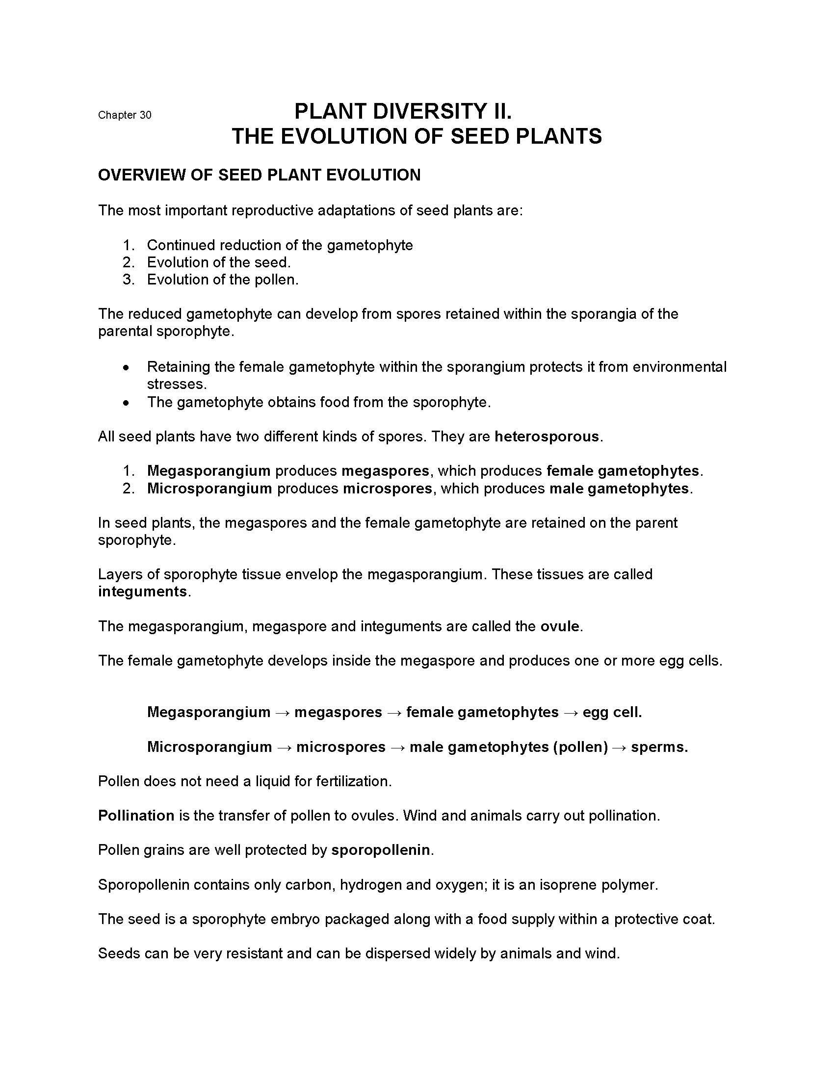 Principles of Biology II