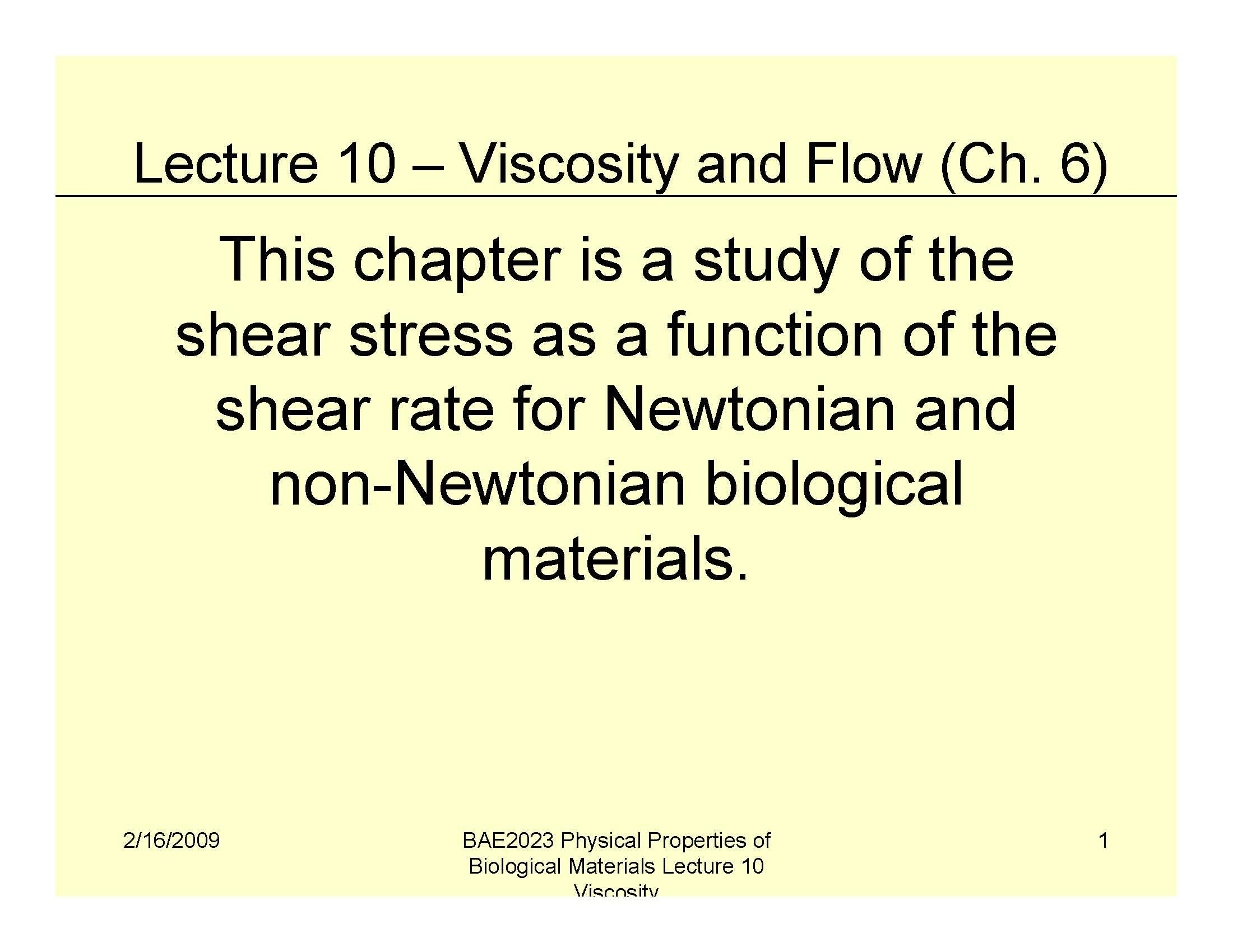PHYSICAL PROPERTIES OF BIOL MAT