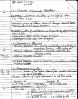 Chem1 Week 1 Lecture Notes