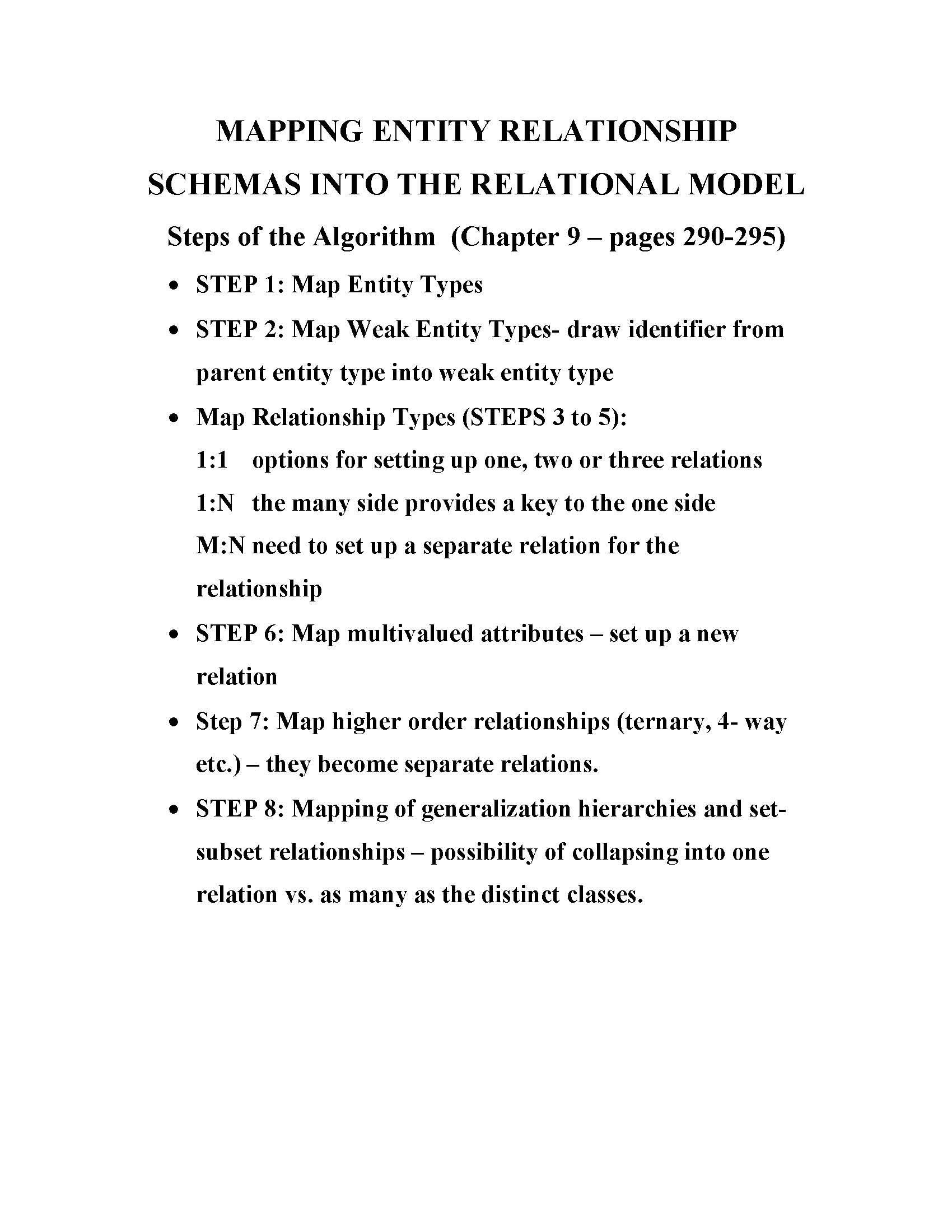 Intr to Database Systems
