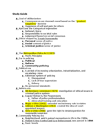 Study Guide