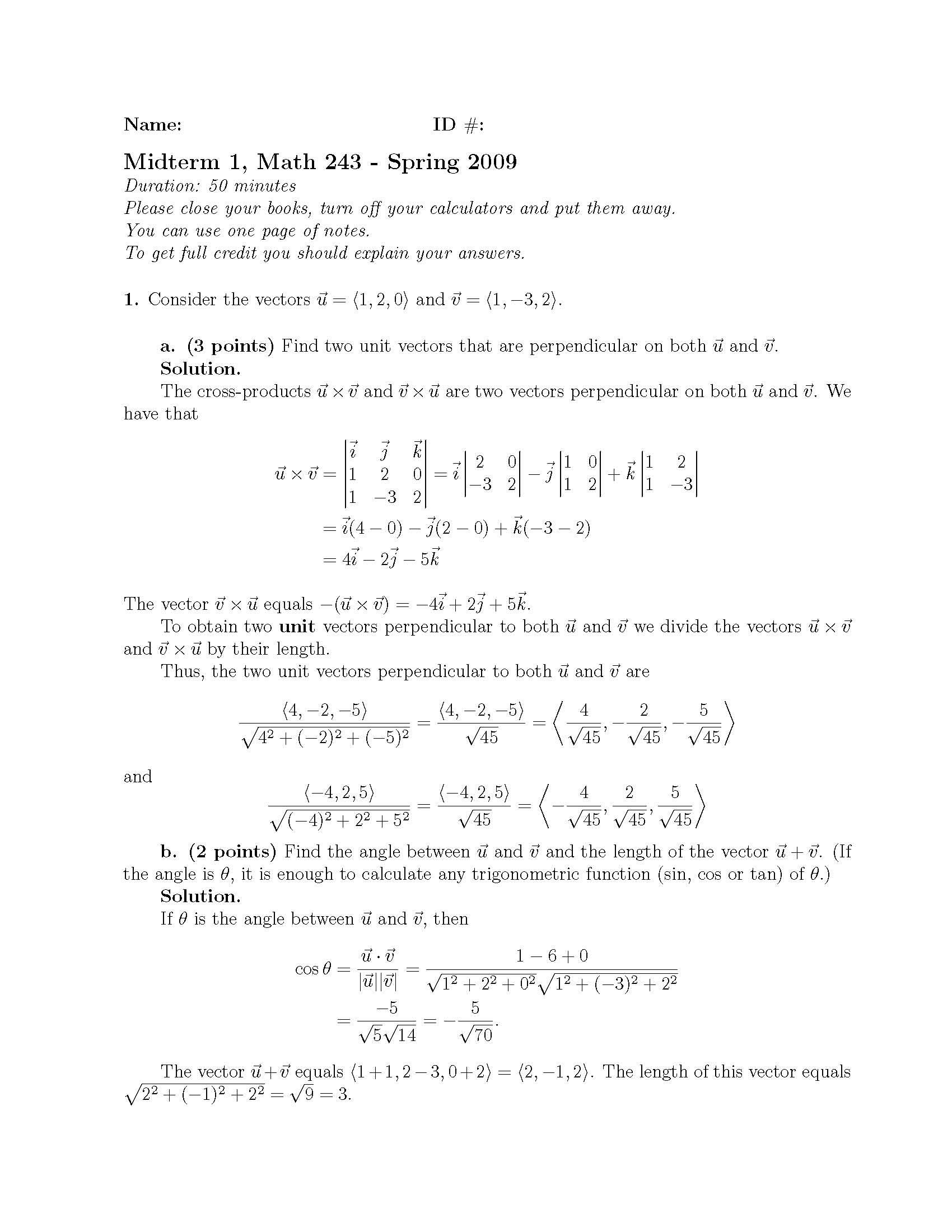 AnalyticGeometryandCalculusC