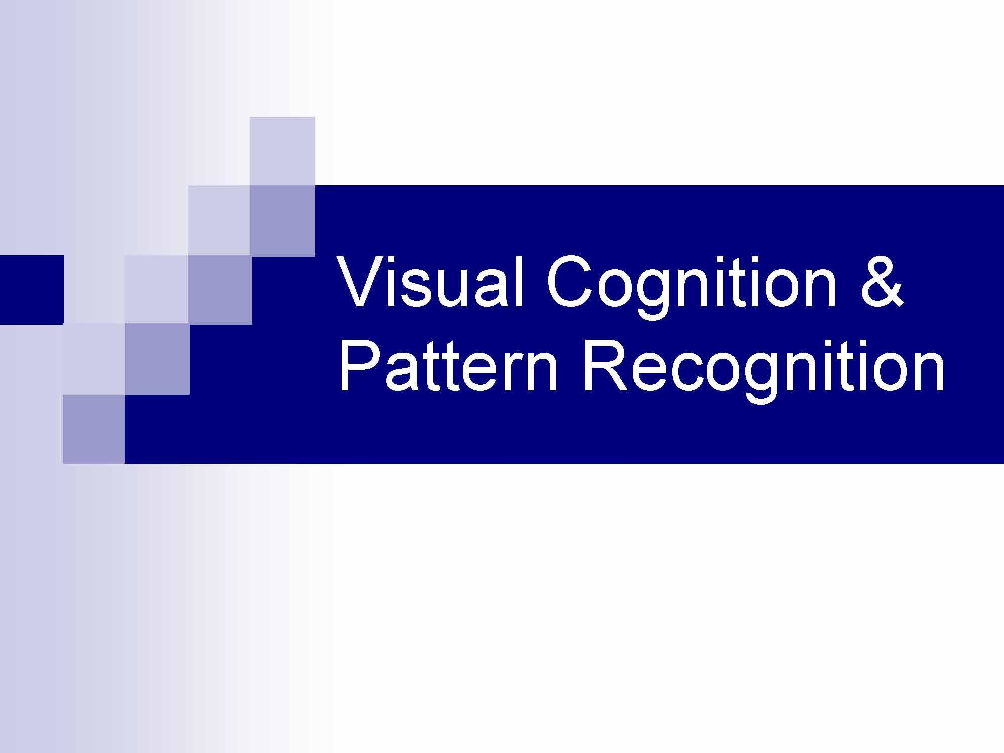 INTRO TO COGNITIVE PSYCHOLOGY