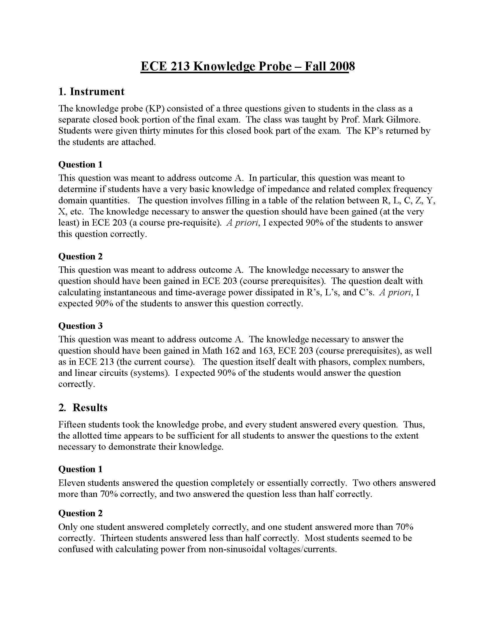 Circuit Analysis II