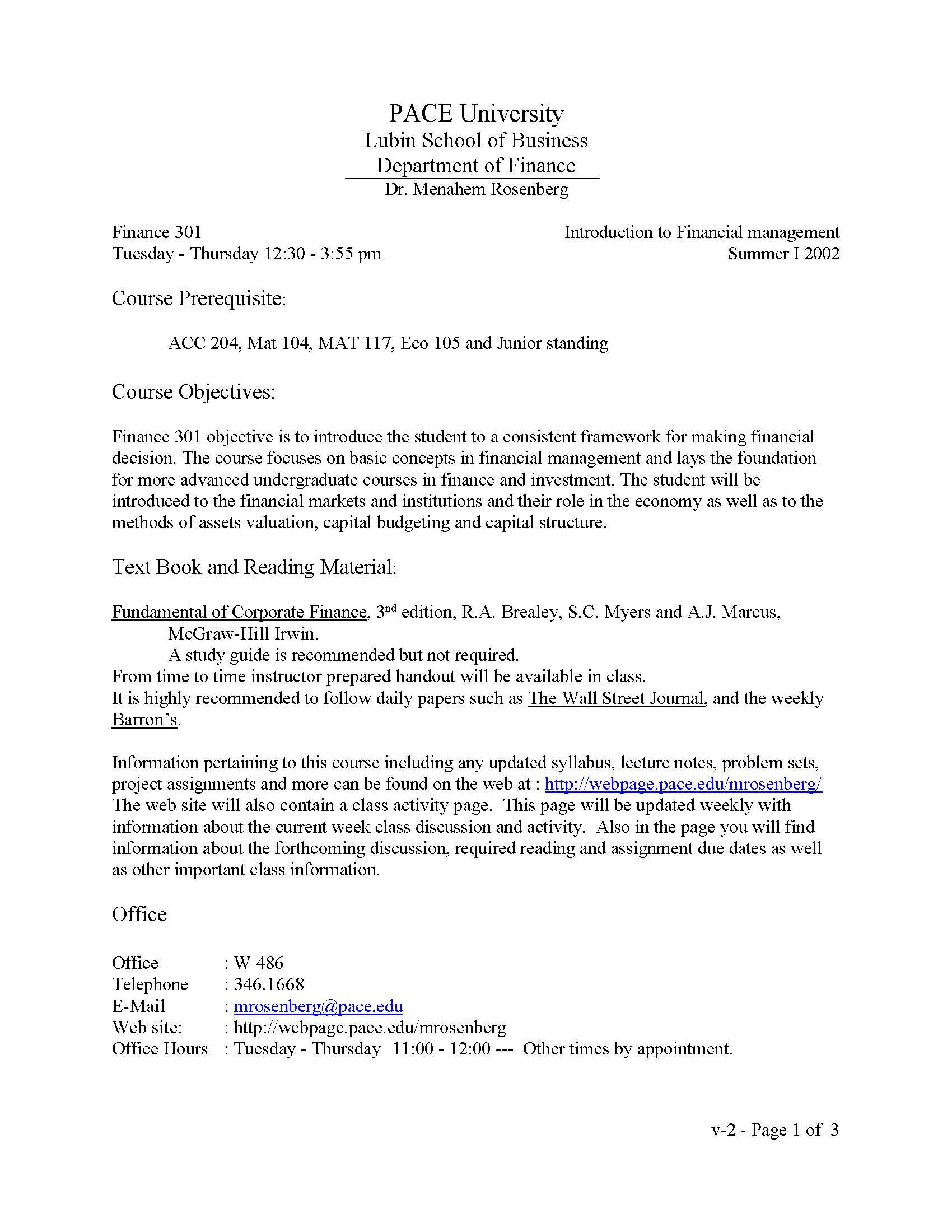 Managerial Accounting