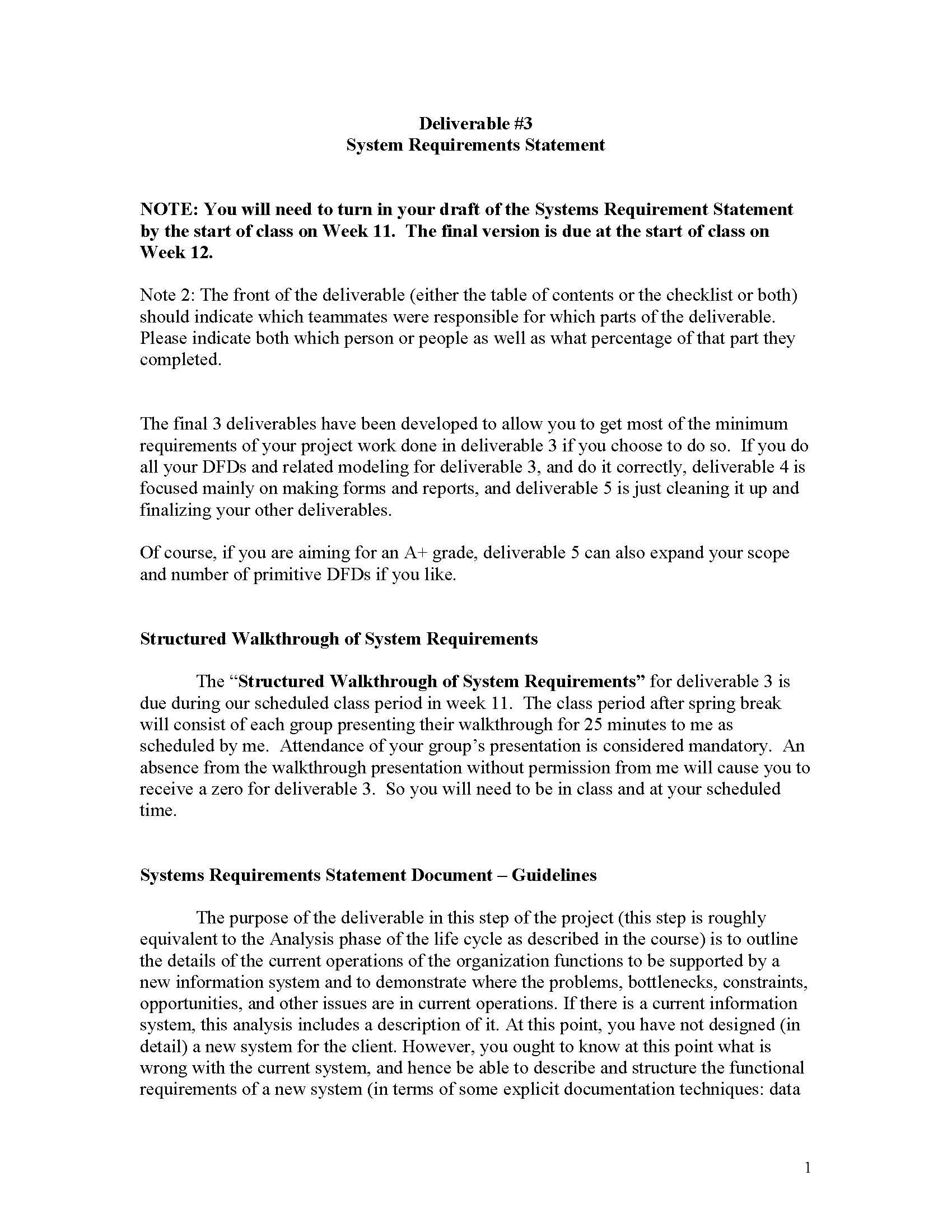 [M] Systems Analysis and Design