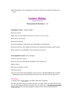 Notes test 1 Health Psychology (Py 426)