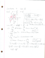 Calc II week 2