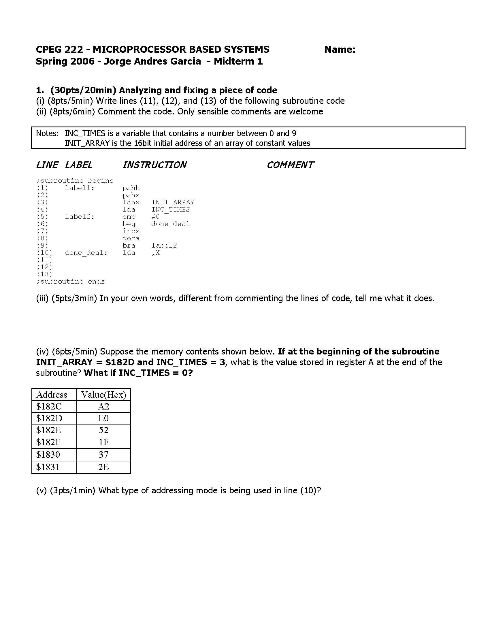 MicroprocessorSystems