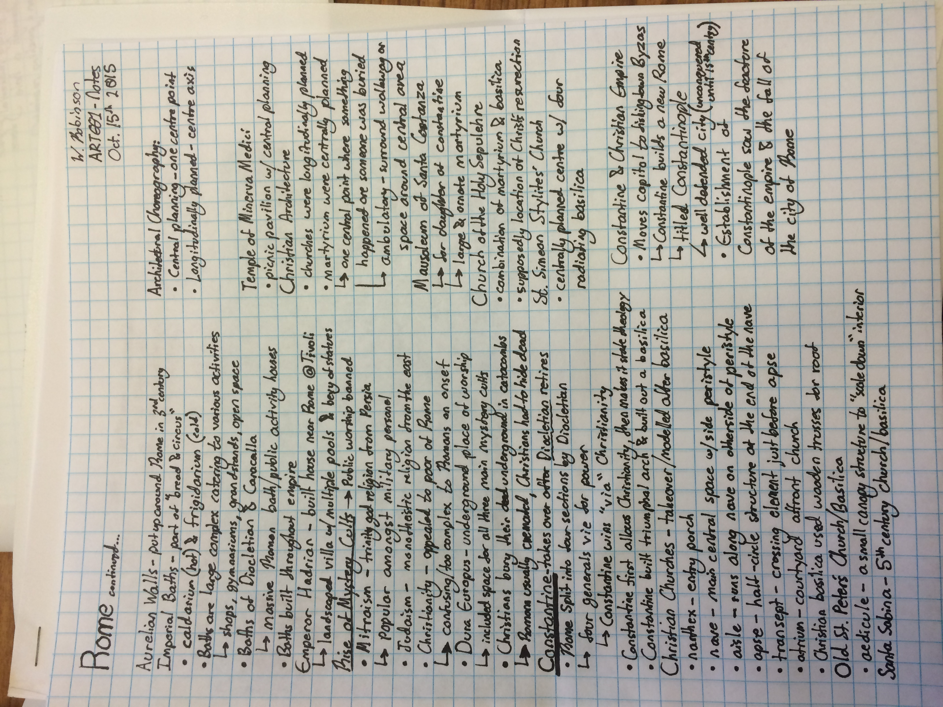 ART001 Notes - Week 8