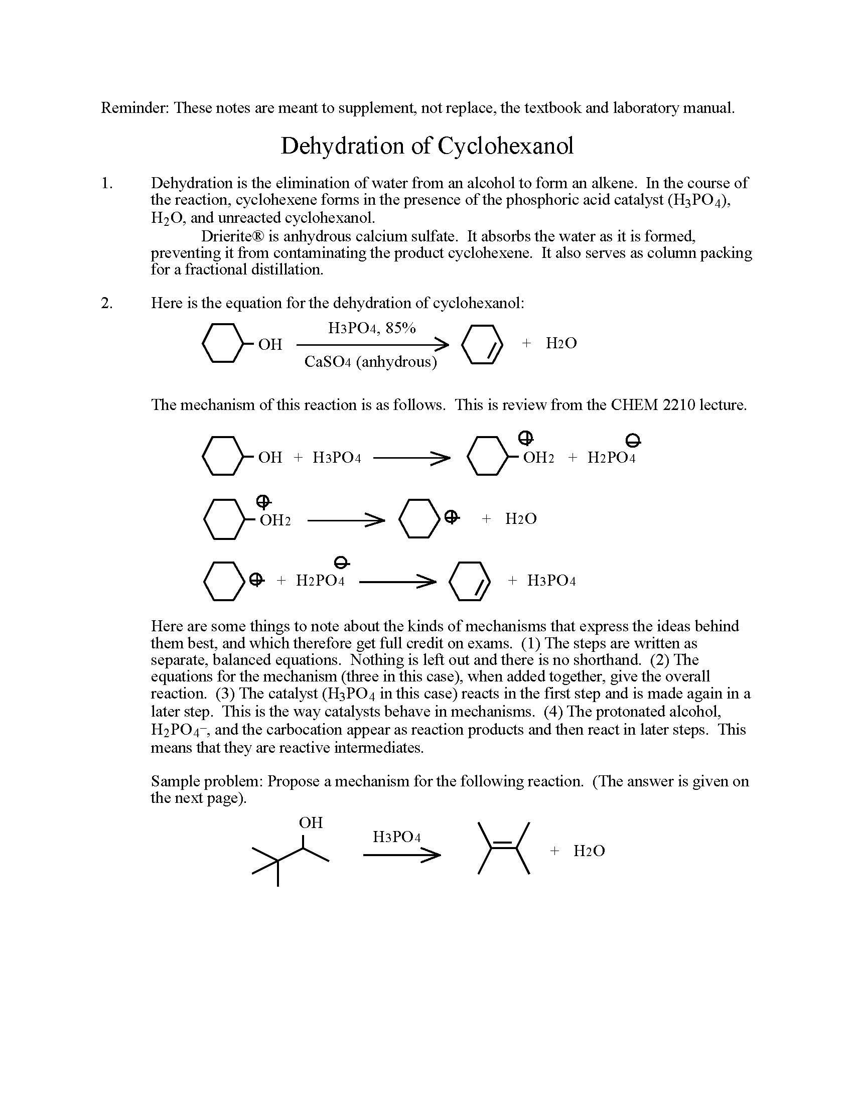Organic Chemistry I