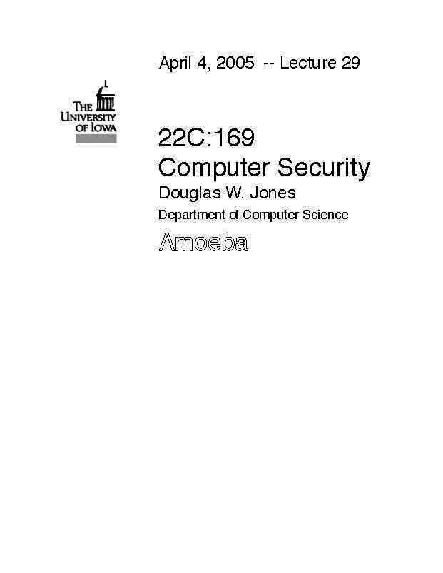 Computer Security