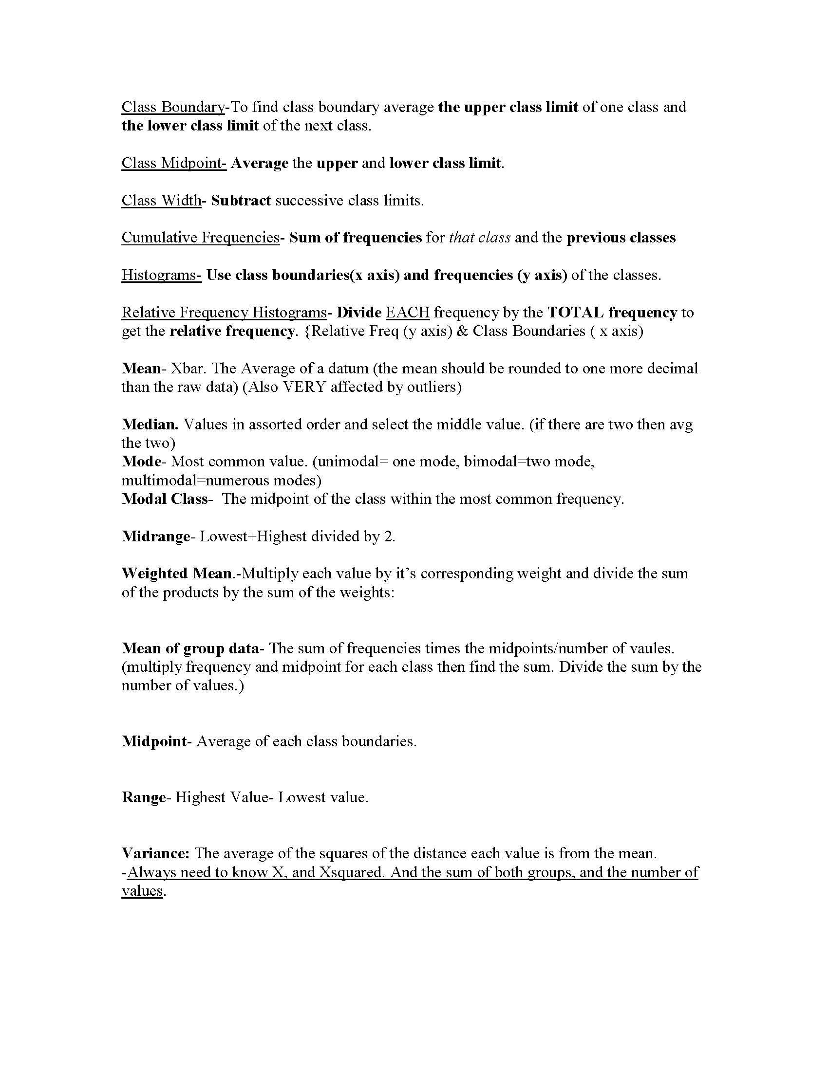 ELEMENTARY STATISTICS