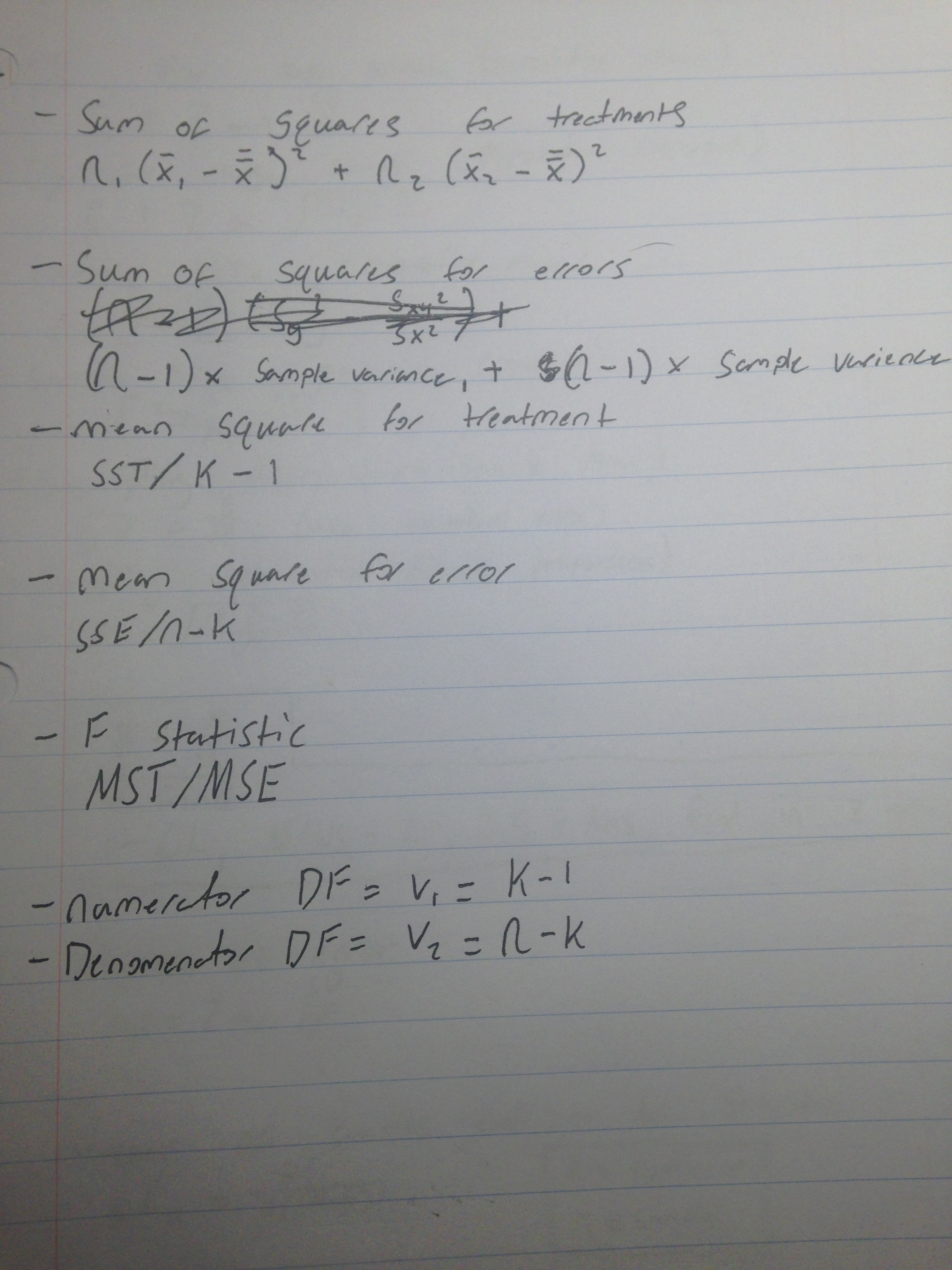 Business and Econ Stat 2 Exam 1 Study Guide