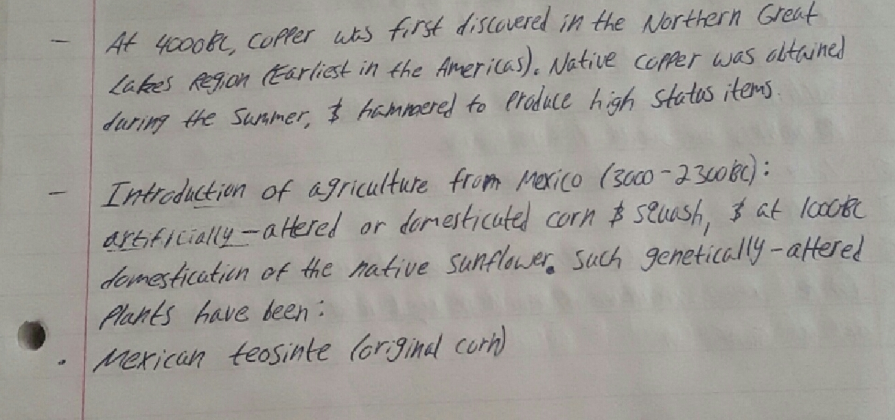 Week 6 Detailed Notes- Anthropology 175