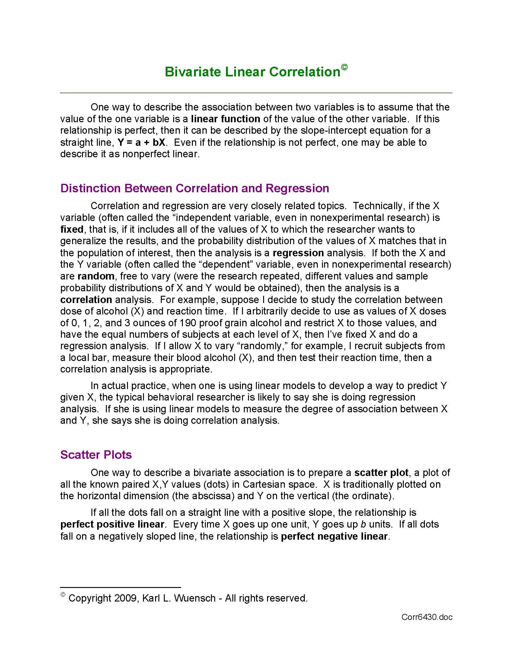 Statistics and Research Design