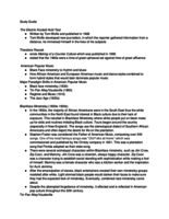 Music of the Woodstock Generation Refresher