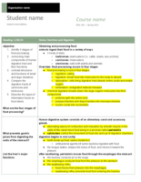 Chapter 21- Nutrition & Digestive System
