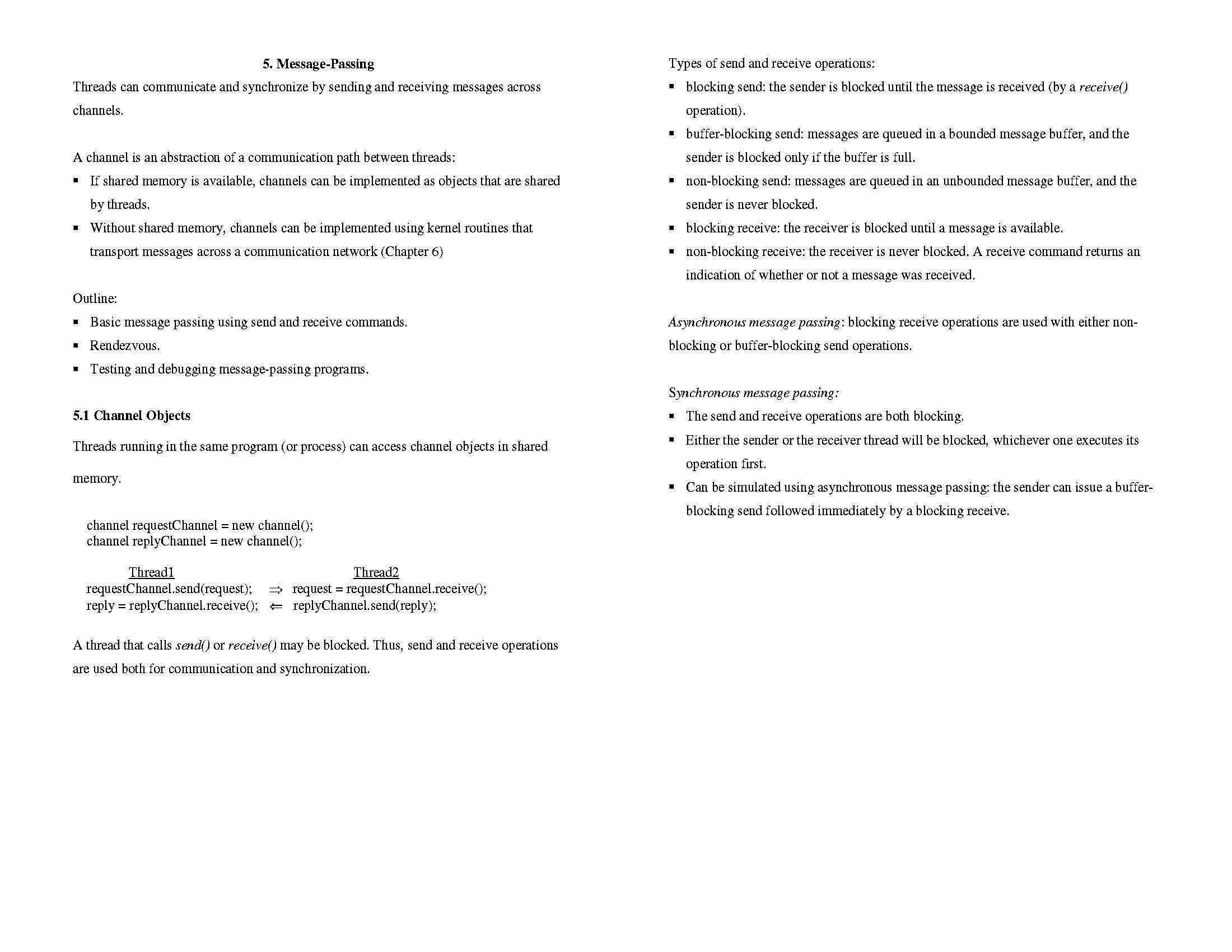 Concurrent Software Syst