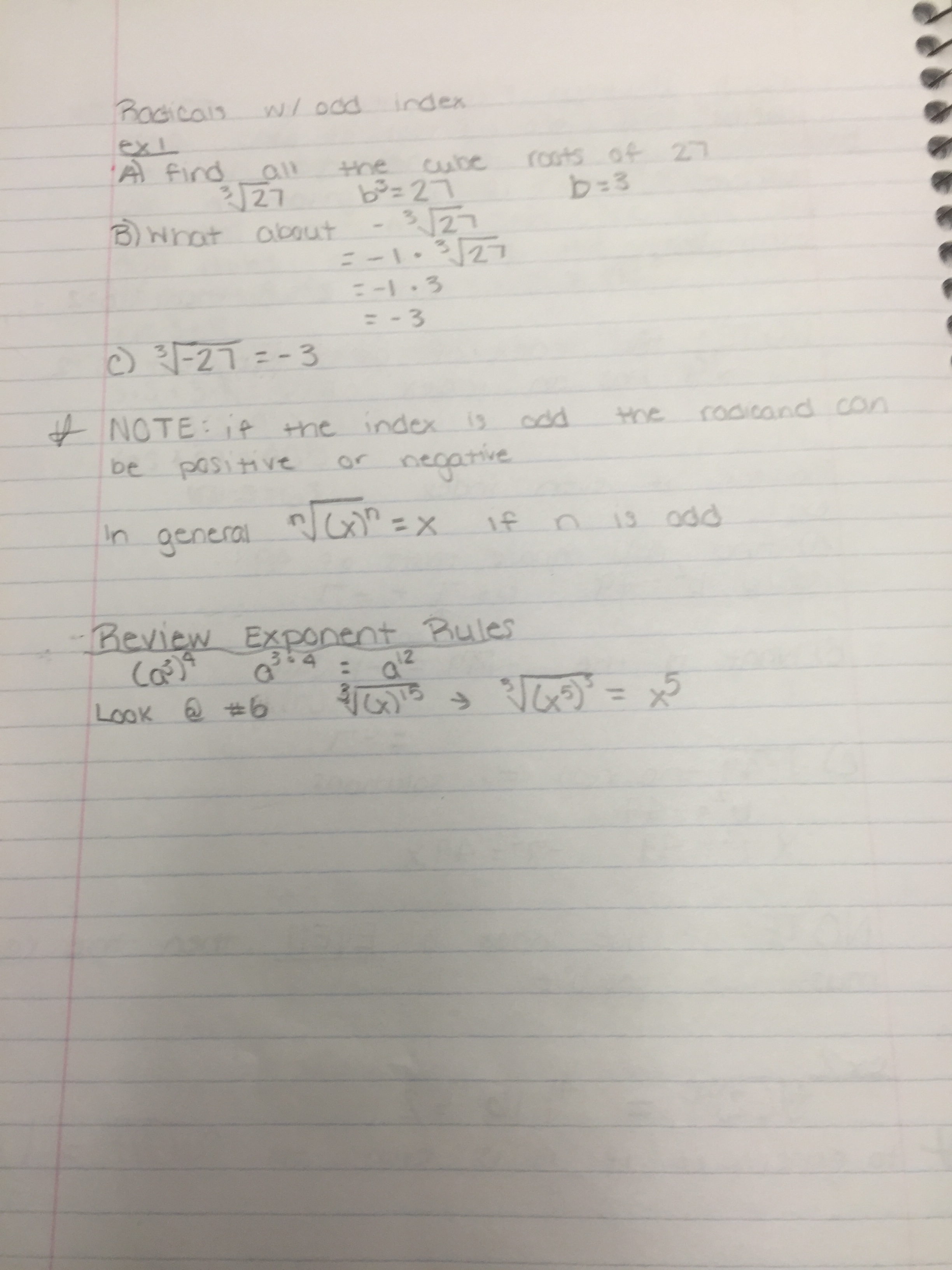 MTH 105 Notes 9.3-10.2