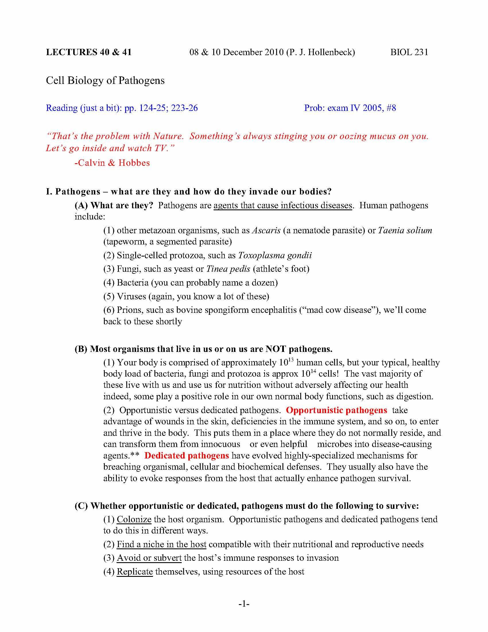 Biology III Cell Structure And Function