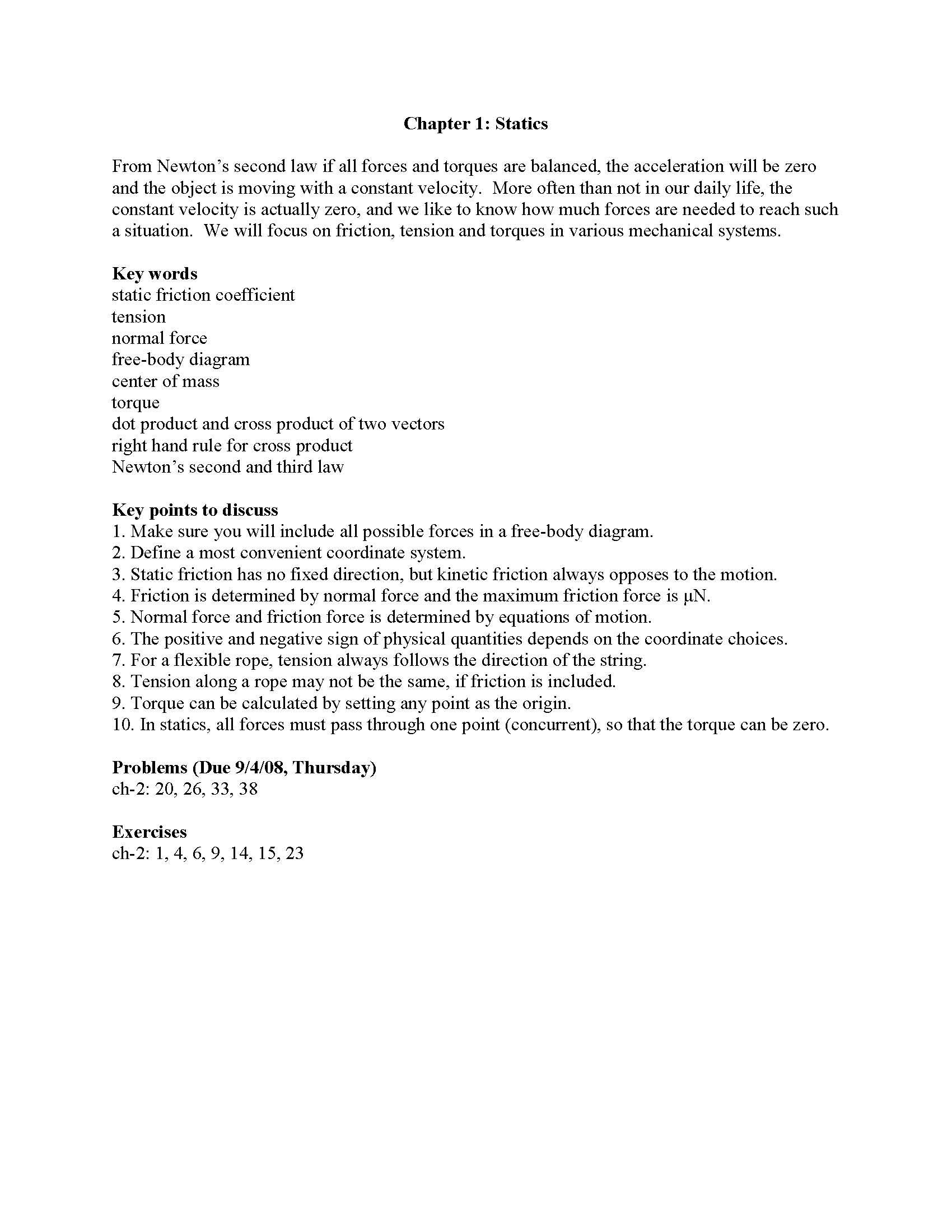 Intermediate Classical Mechanics