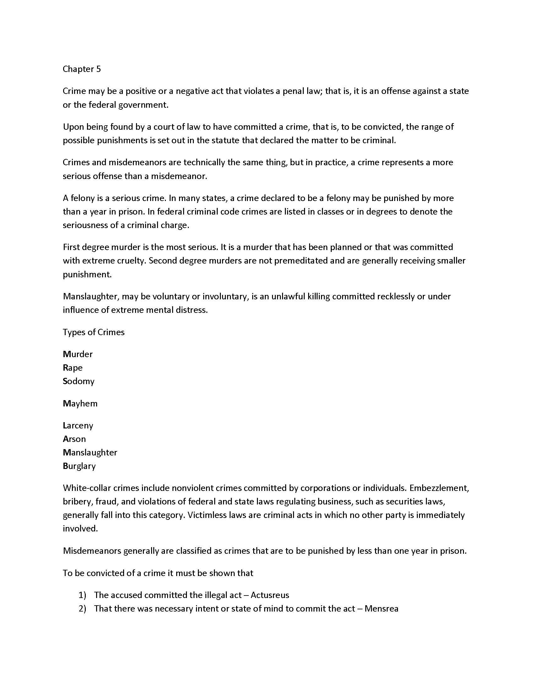 Legal and Ethical Environment of Business