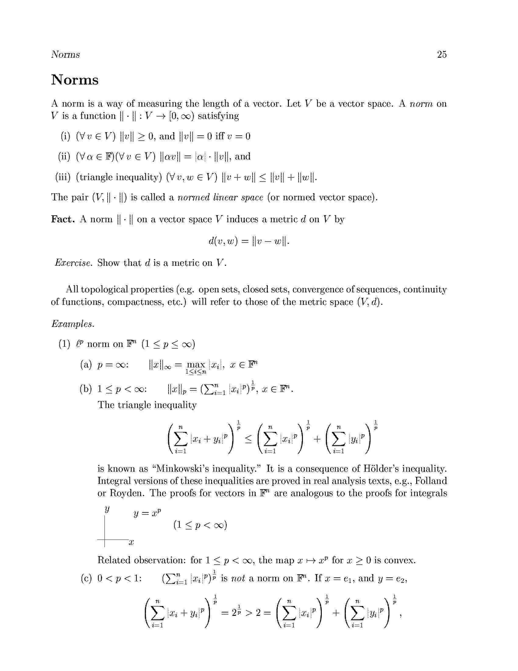 LINEAR ANALYSIS