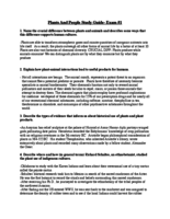 PBIO1030STUDY GUIDE
