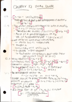 Chapter 12 (Vectors and the Geometry of Space) Study Guide