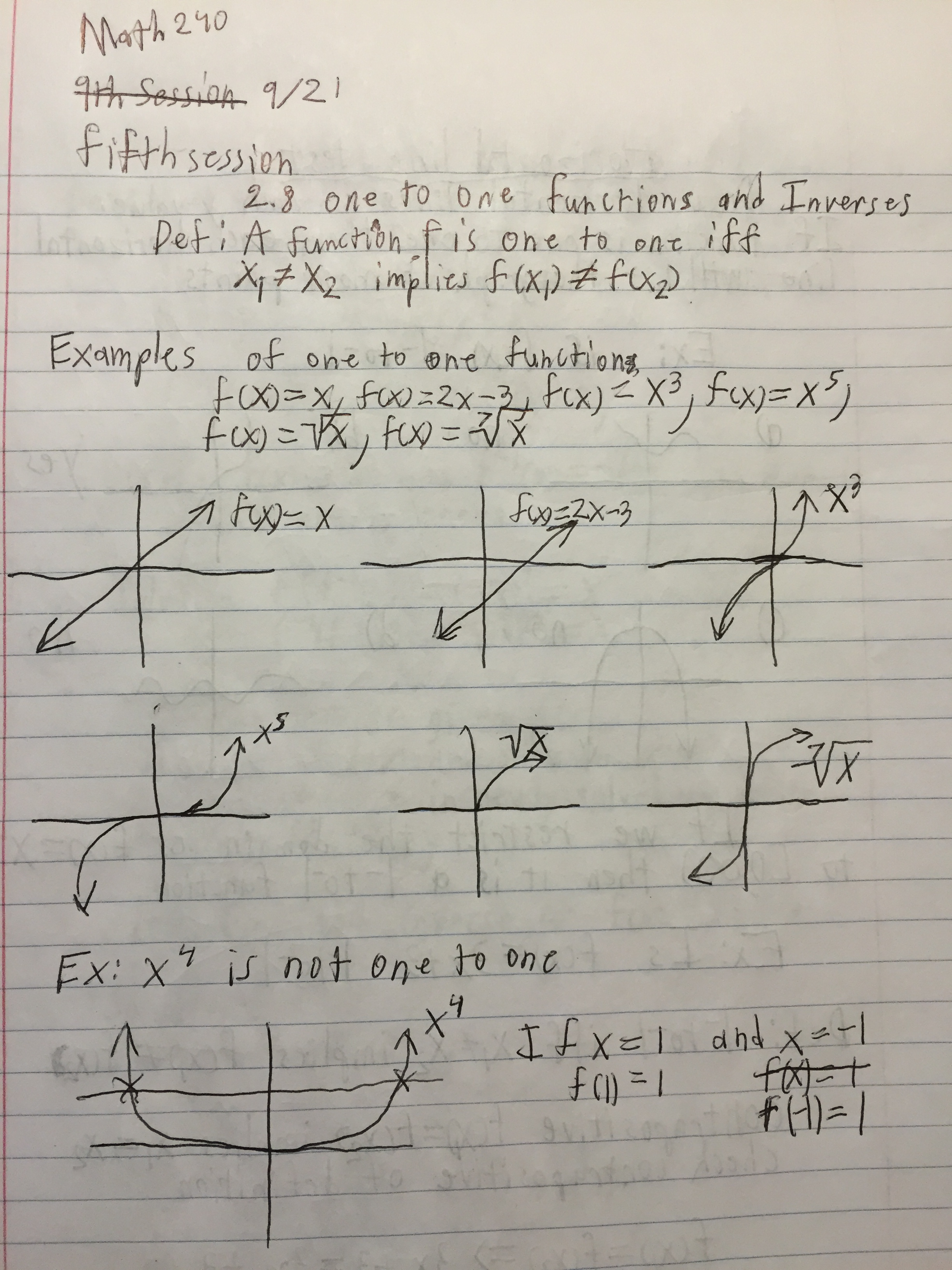 Math 240 Week 2 Notes