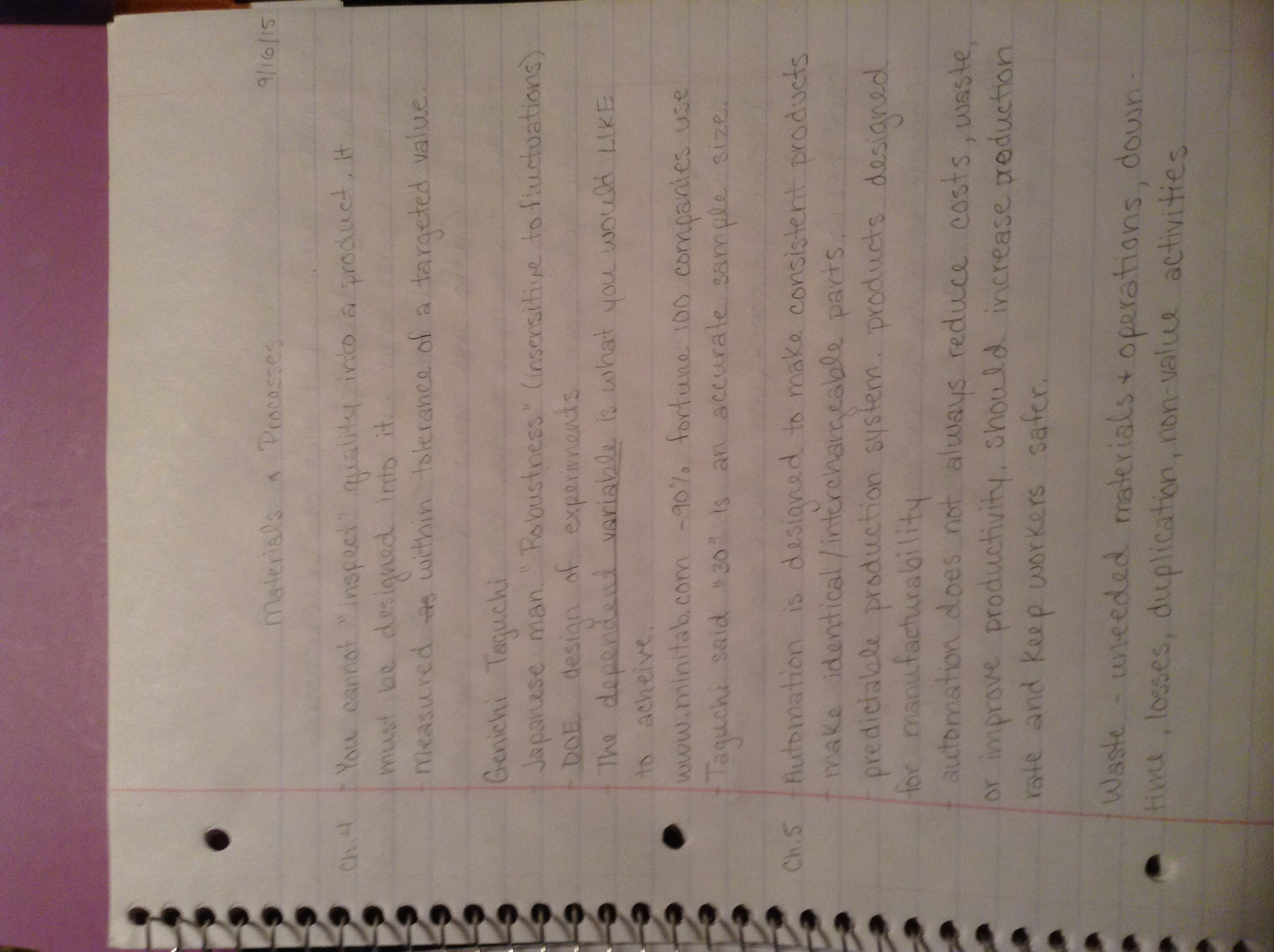 Week 3 notes 9-16-15