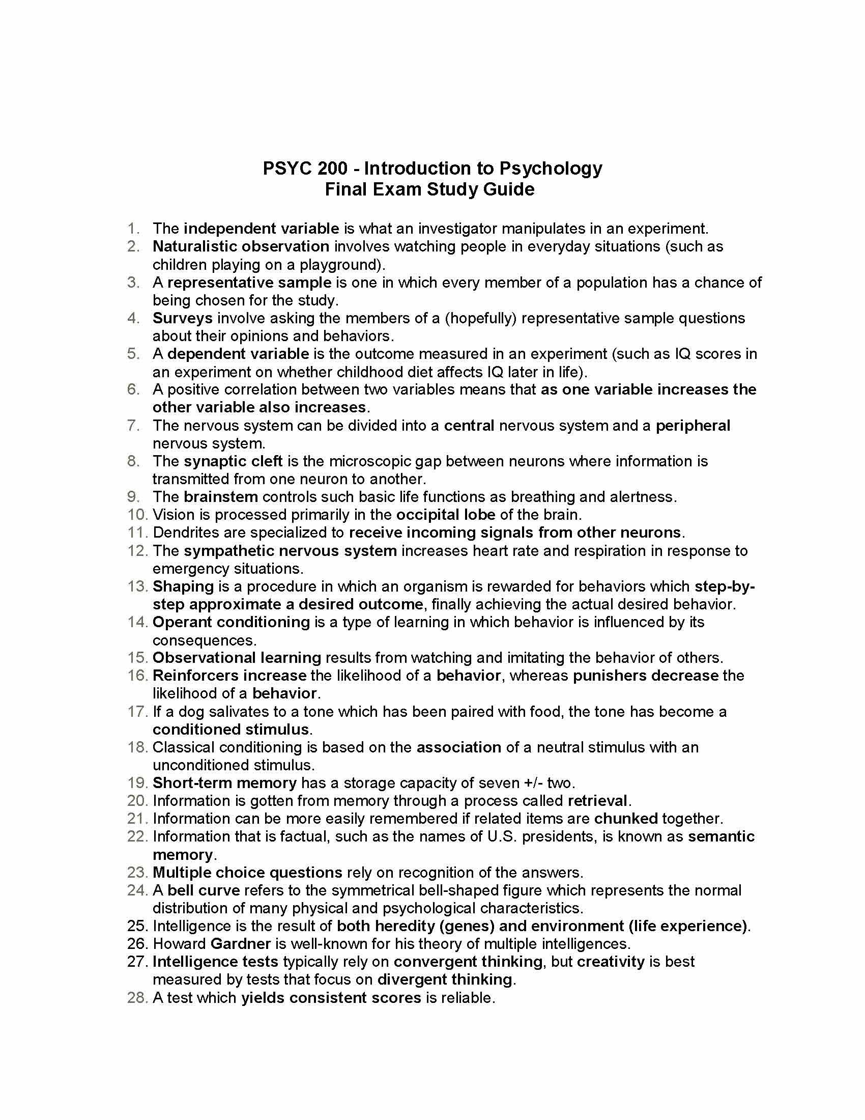 Introduction to Psychology