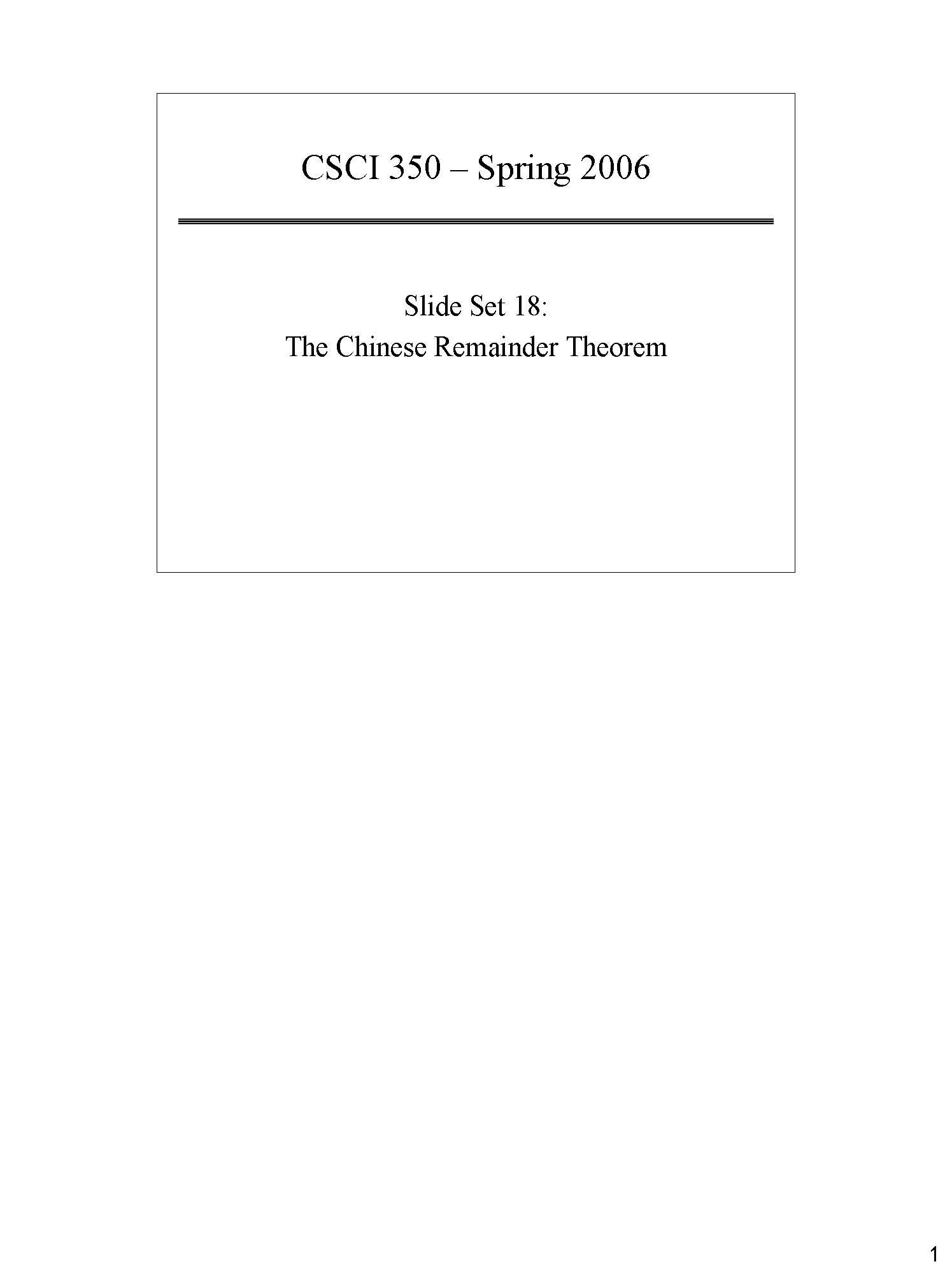 Intro to Analysis of Algorithm