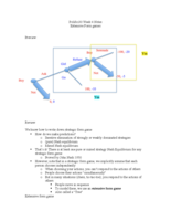 PoliSci30 Week 4 Notes: Solving Extensive Form Games