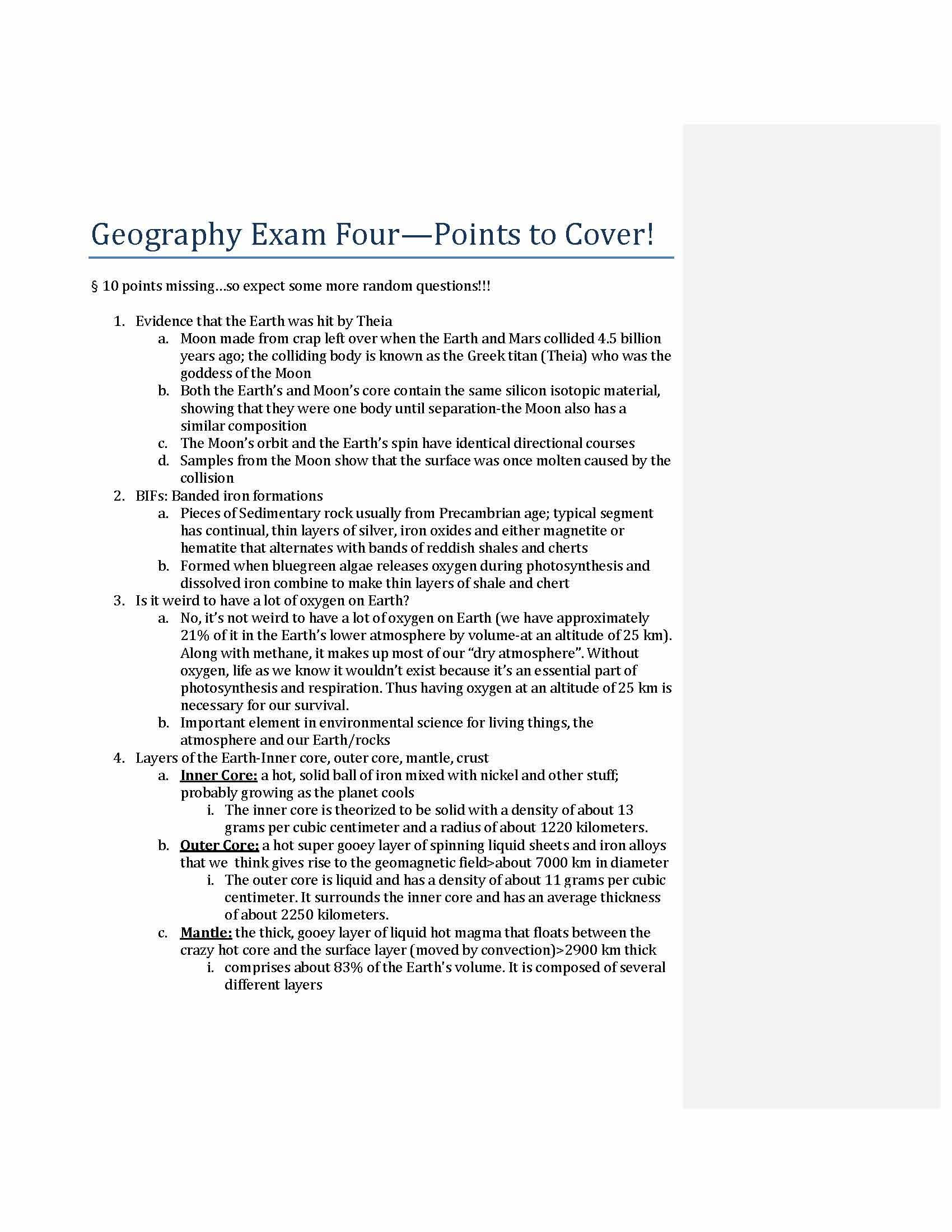 Physical Geography