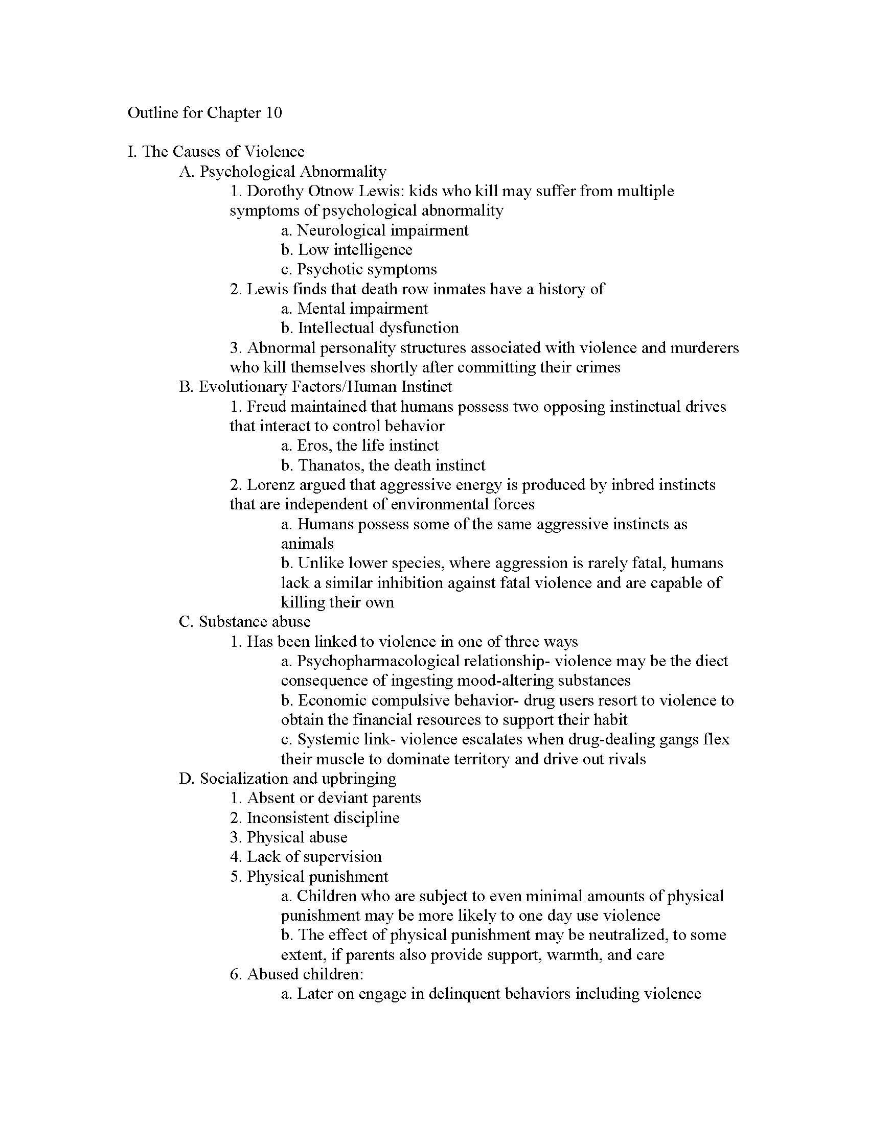 Criminology