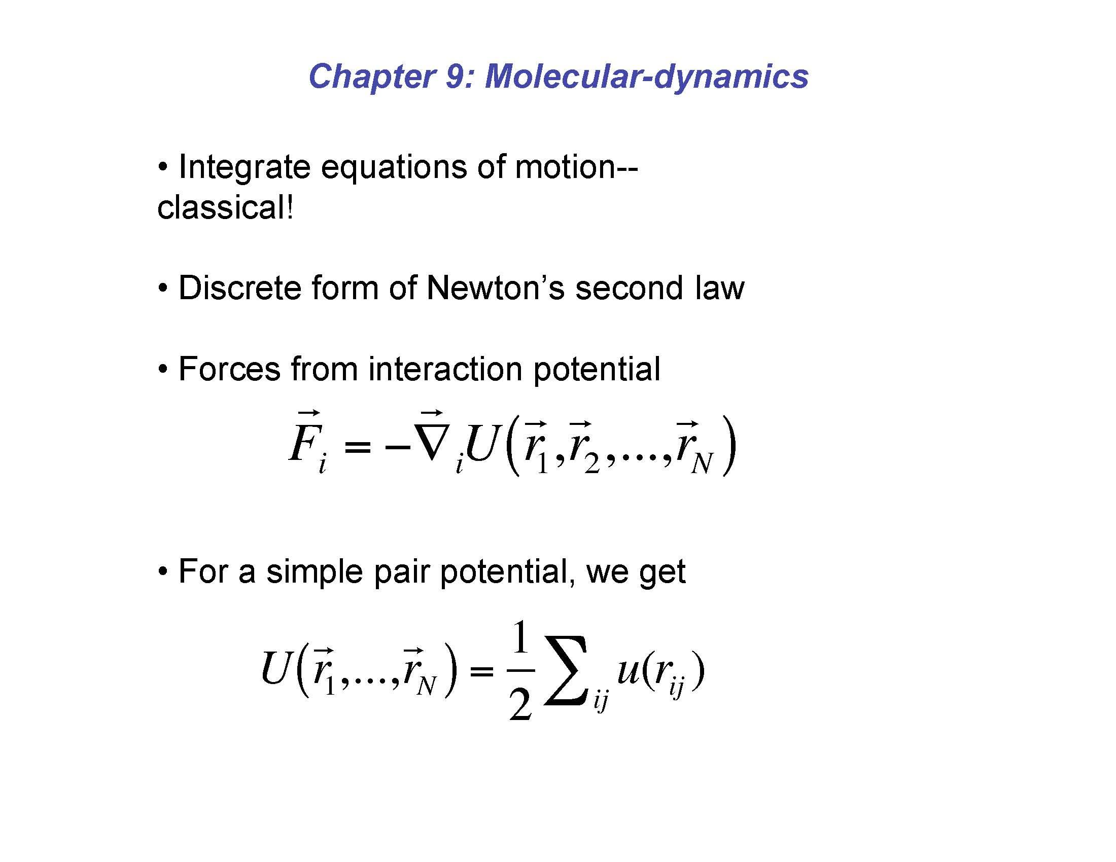 COMPUTER METHODS IN PHYSICS