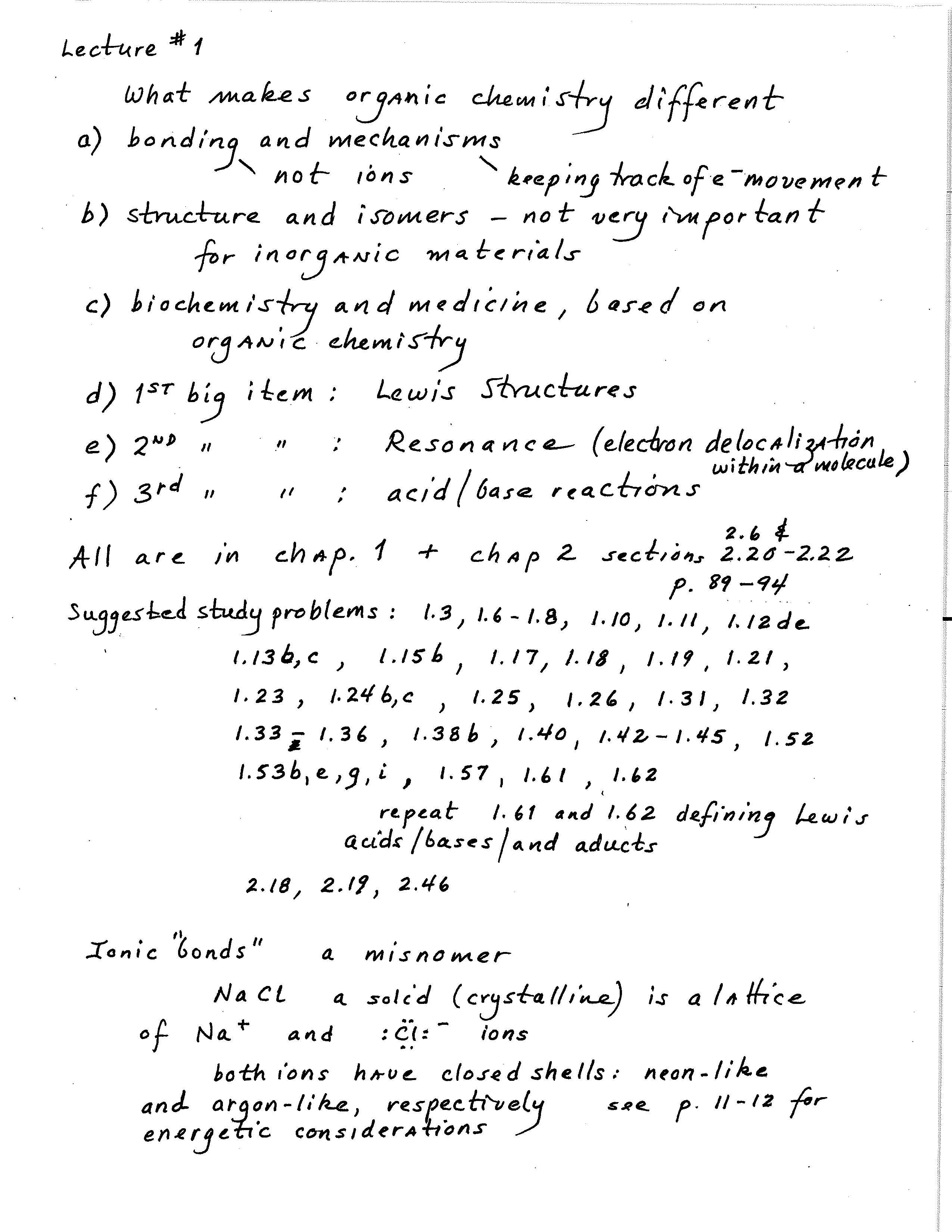 ORGANIC CHEMISTRY