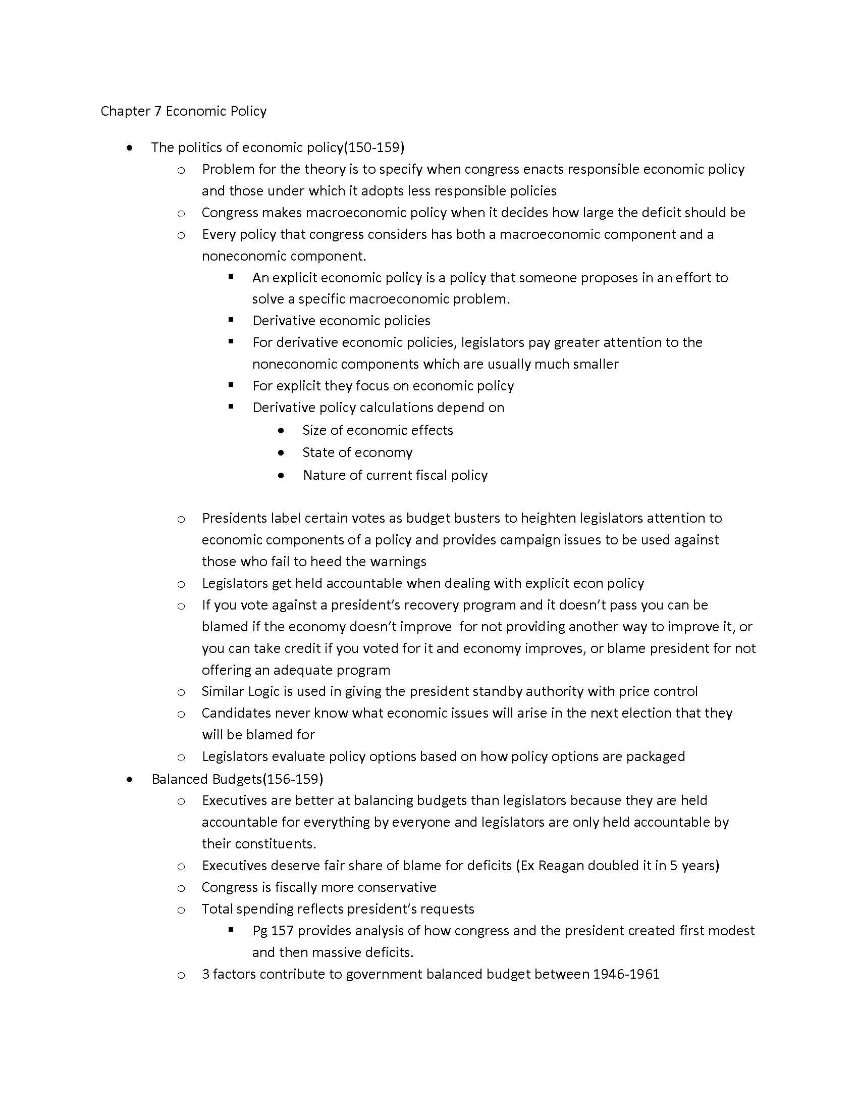 Sem. in American Politics