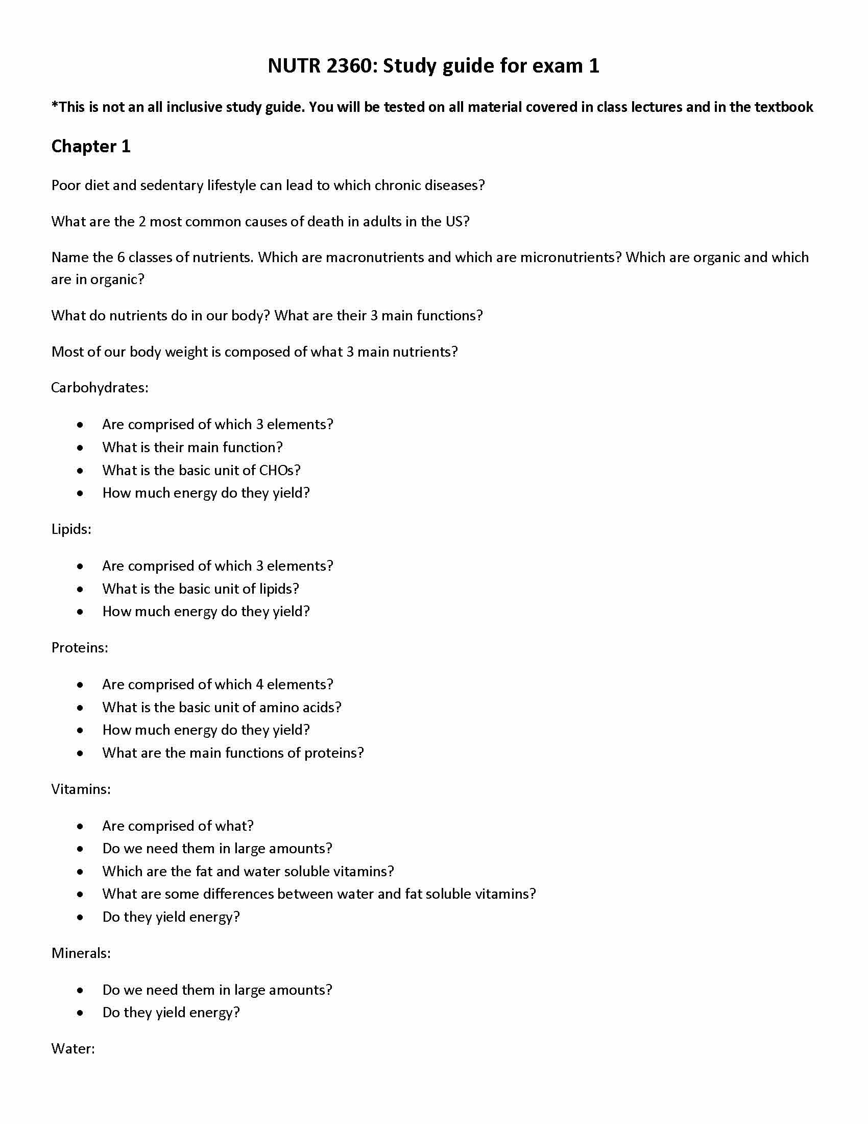 NUTRITION SCIENCE